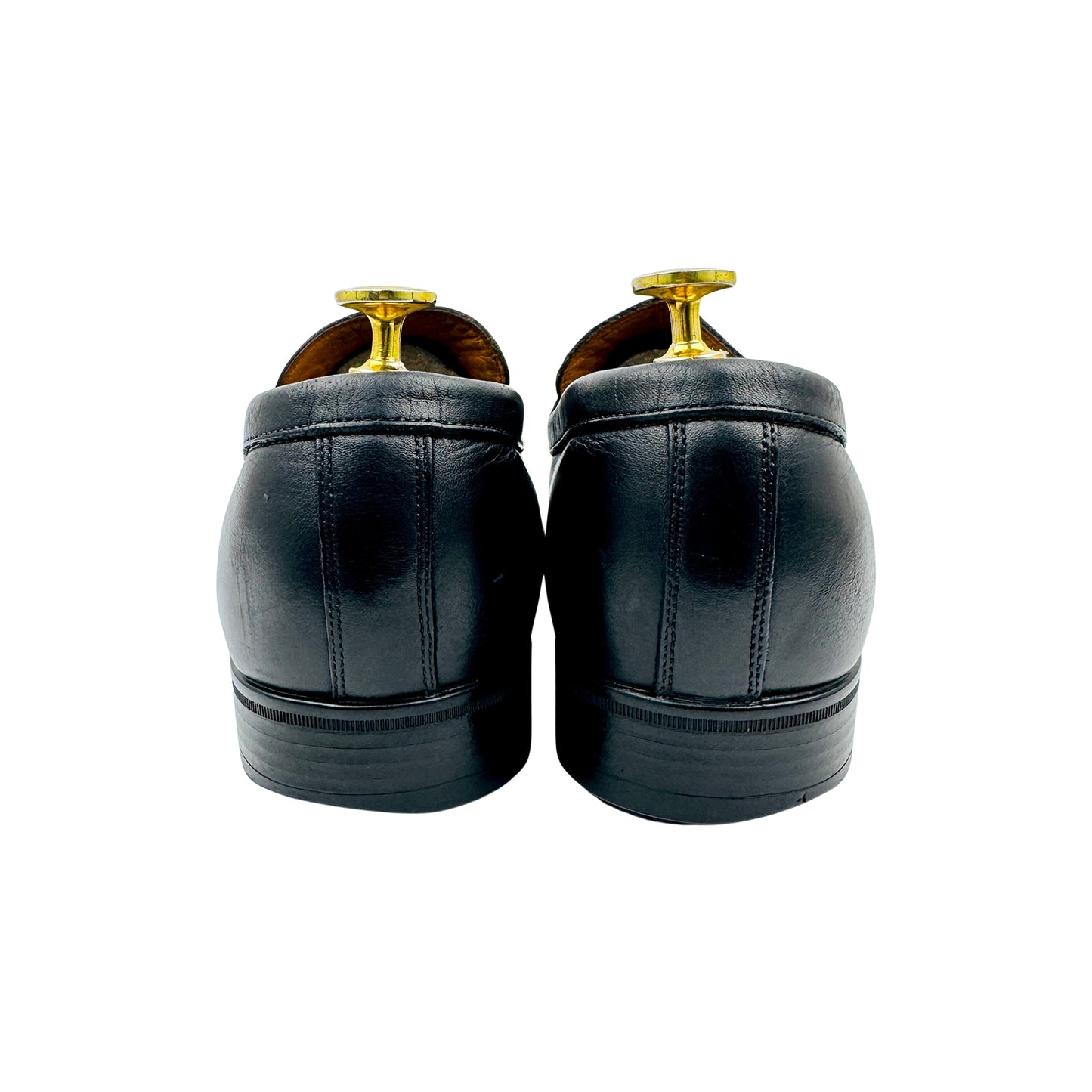 Bally Men's Black Leather Bit Loafers (Size 43)