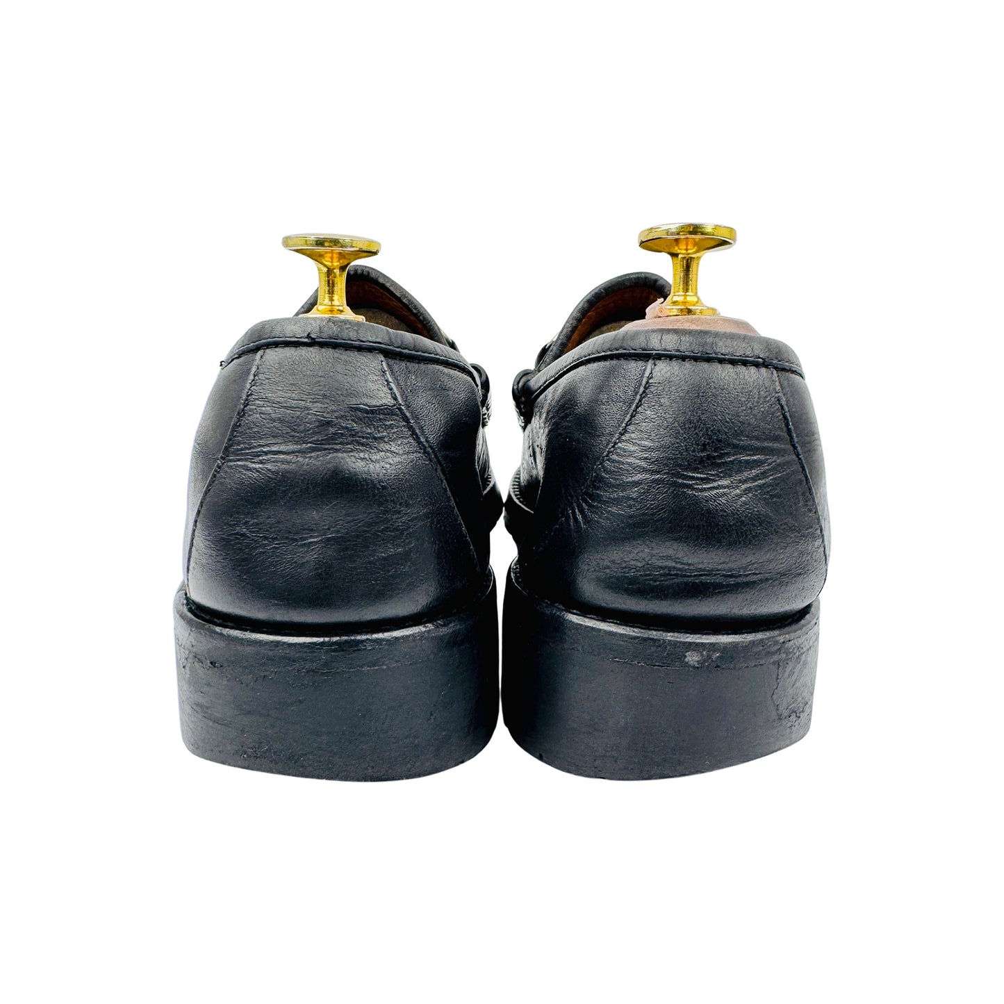 Gucci Black Lug Sole Loafers (Size 41/41.5) - 1116030