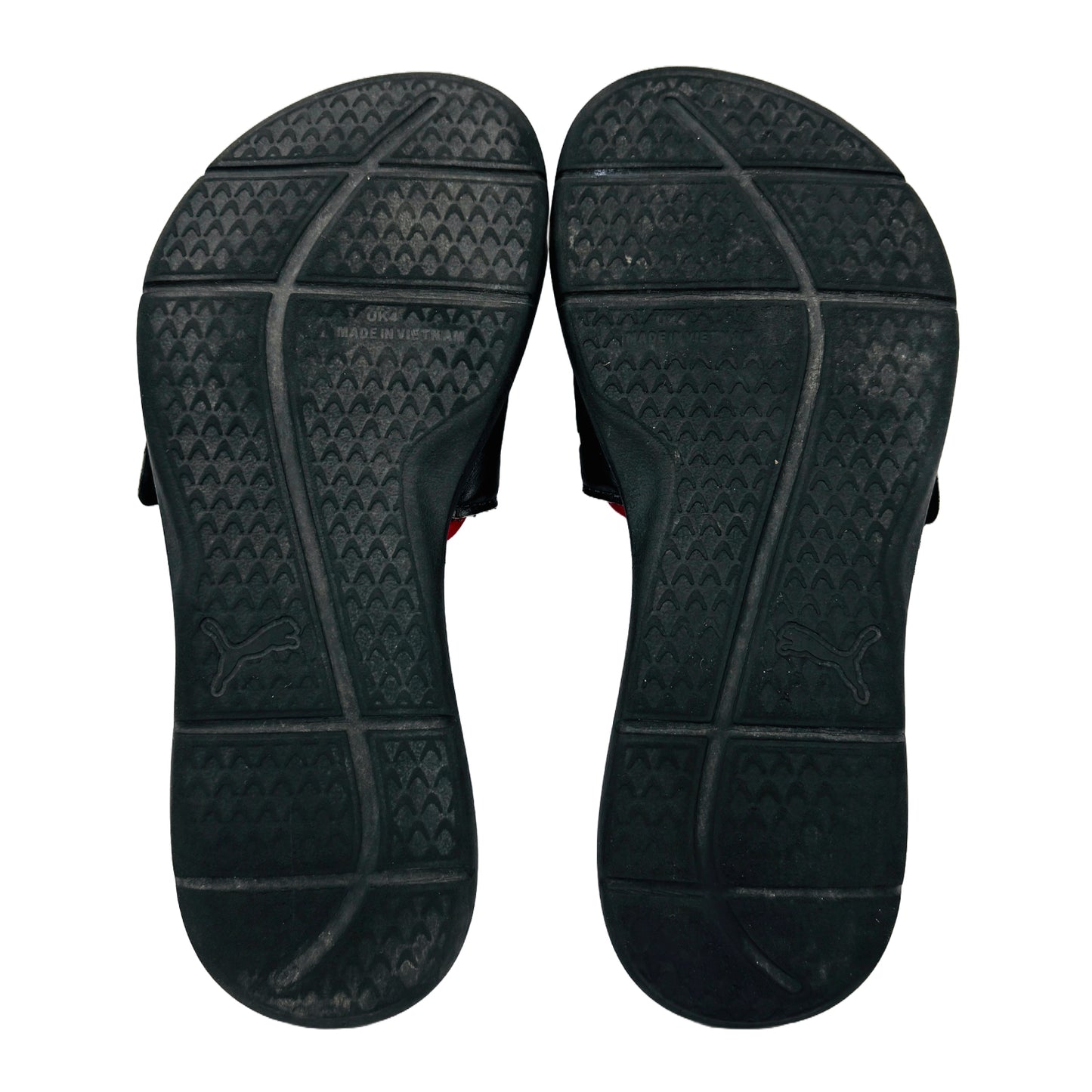 Outsole image of Puma Formlite Black White Slippers (Size 37.5) - VSK-0218