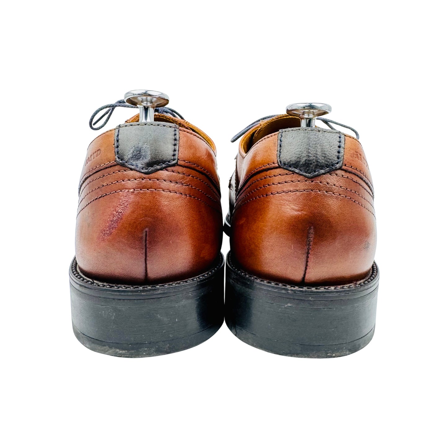 LLOYD Gala 'Cognac' Leather Derby Shoes (Size 46/46.5) - 28-603-13