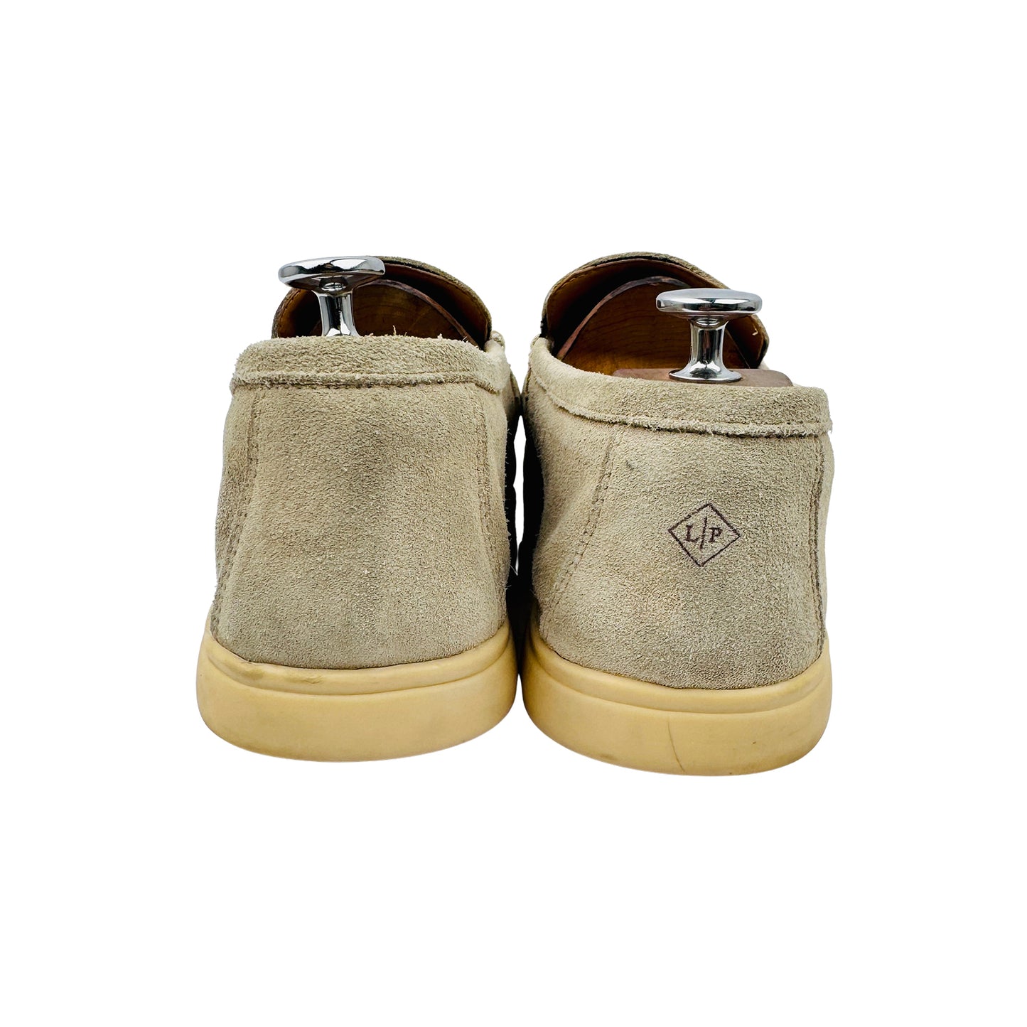 Loro Piana Summer Walk Beige Loafers (Size 45) - H 18068