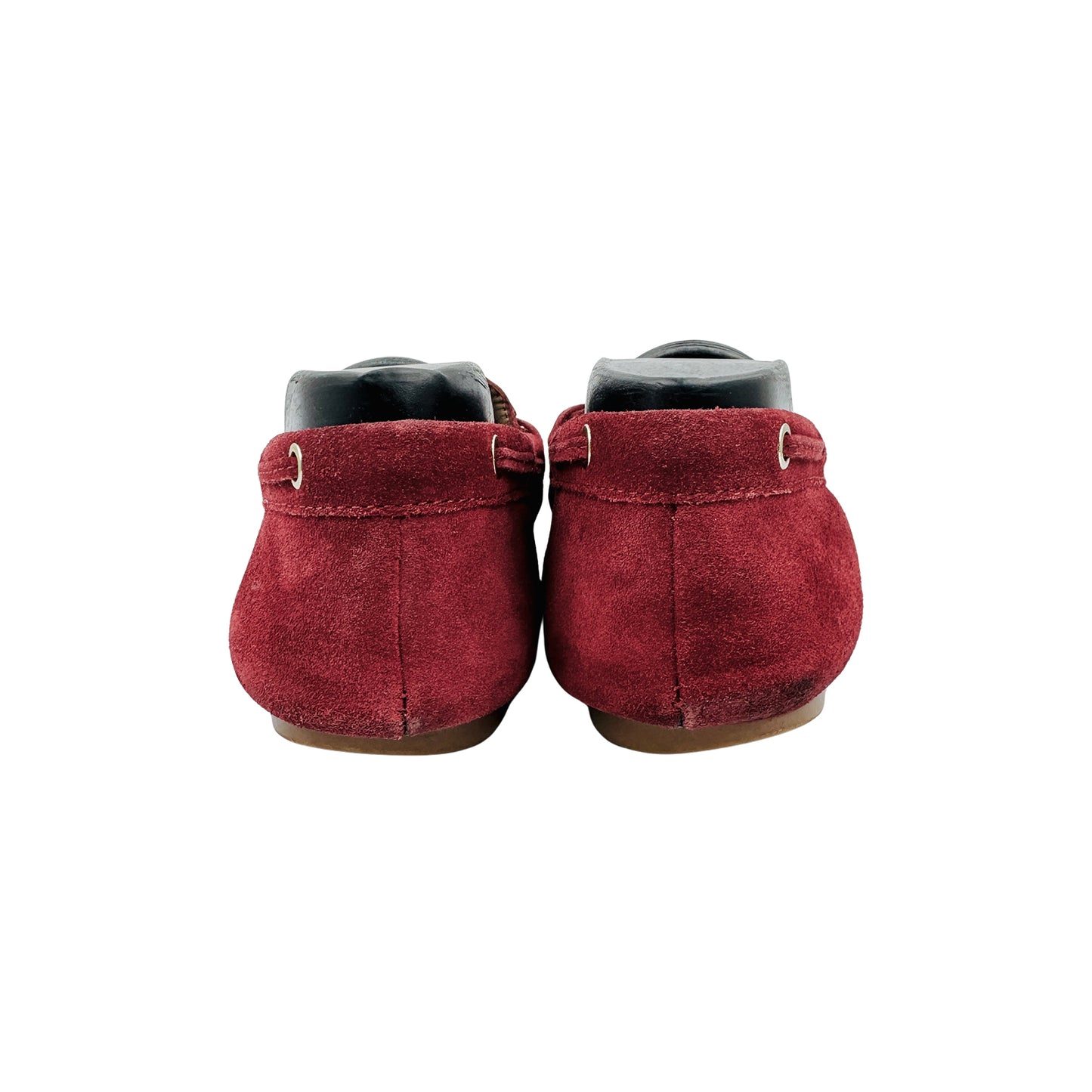 Michael Kors Daisy 'Burgundy' Suede Moccasins (Size 38)