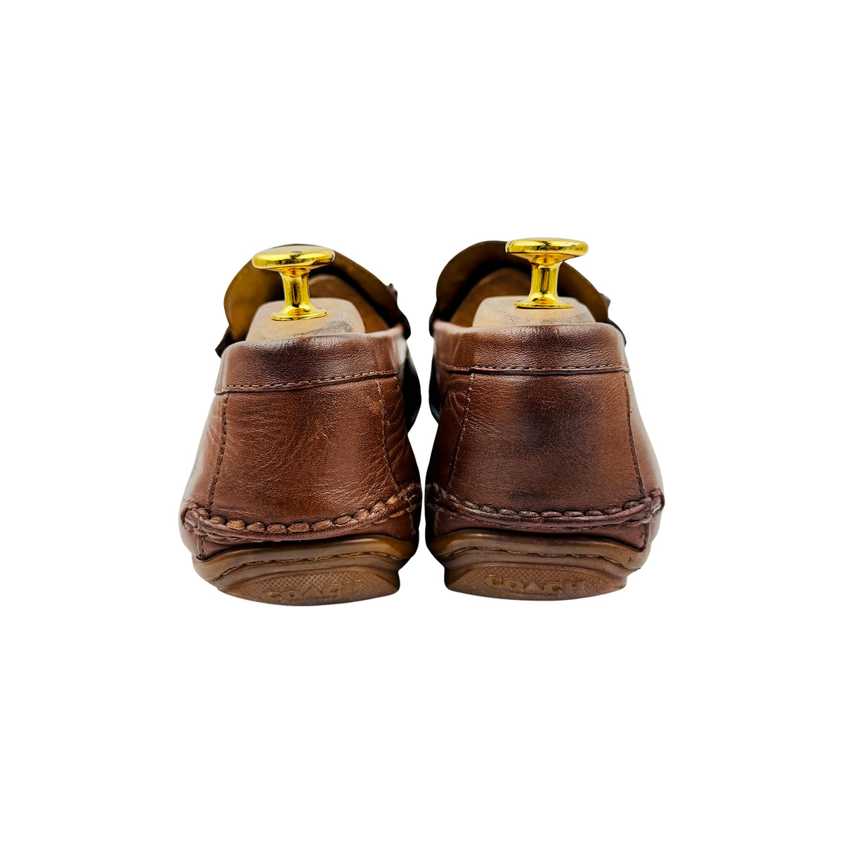 Coach Mott Driver Brown Loafers (Size 40/40.5) - FG2984