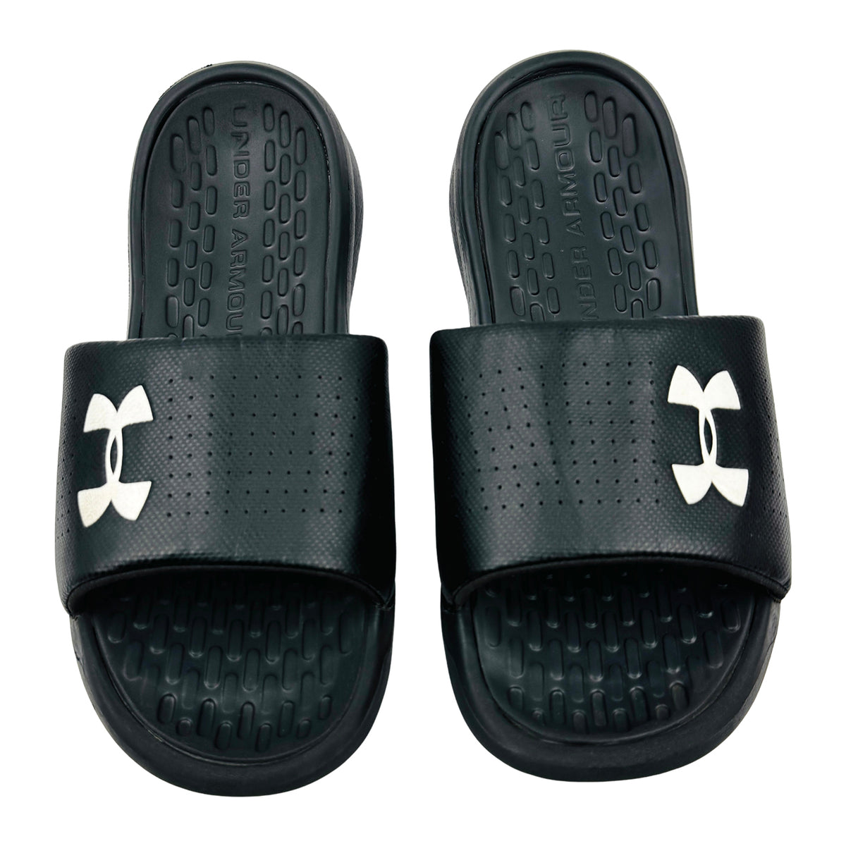 Under Armour UA Playmaker Fixed Strap Slides (Size 45) - 3000061-001