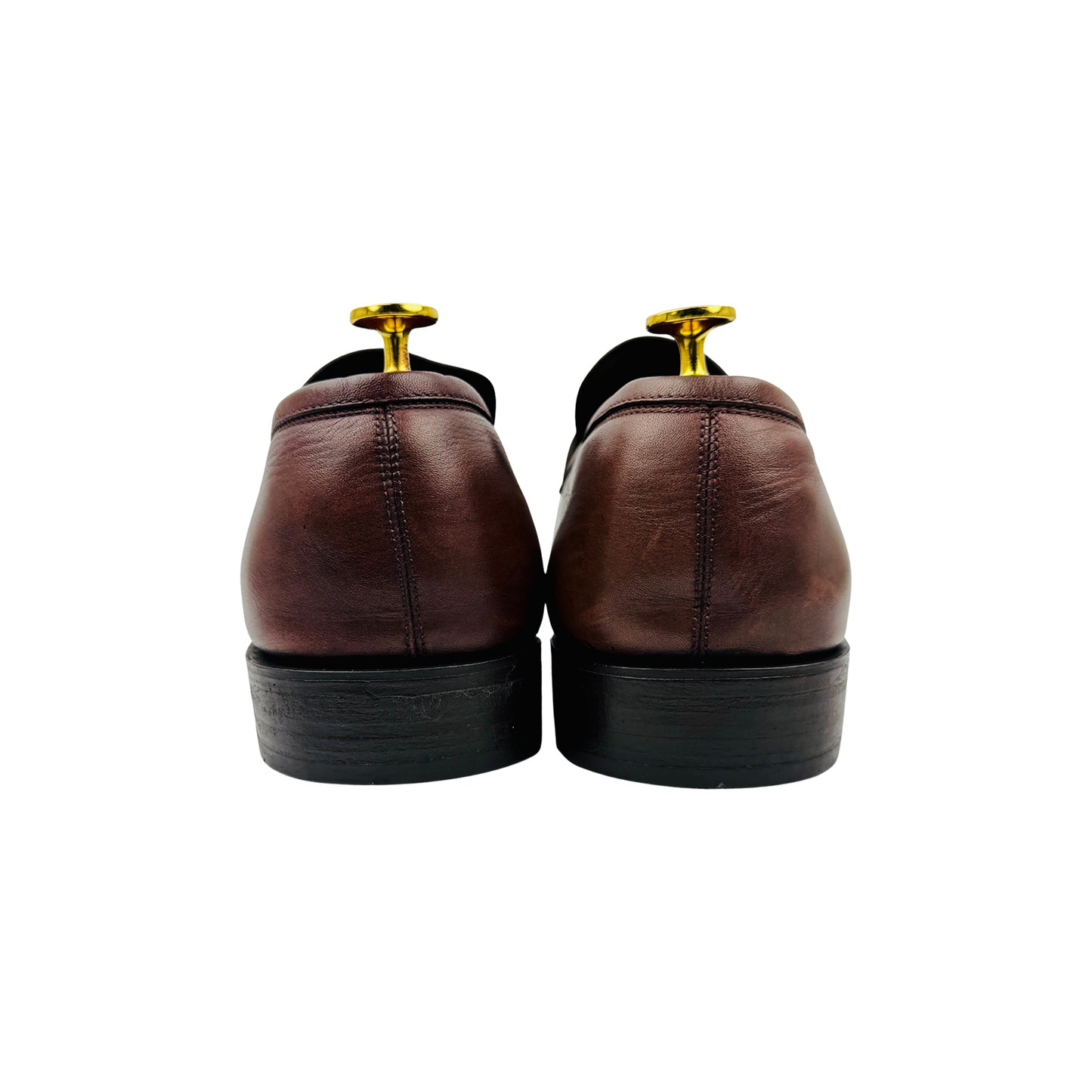 Salvatore Ferragamo Men's Gancini Leather Bit Loafers (Size 44/44.5)