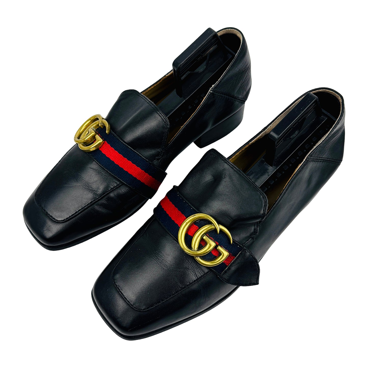 Gucci Women's Peyton Black Loafers (Size 35)