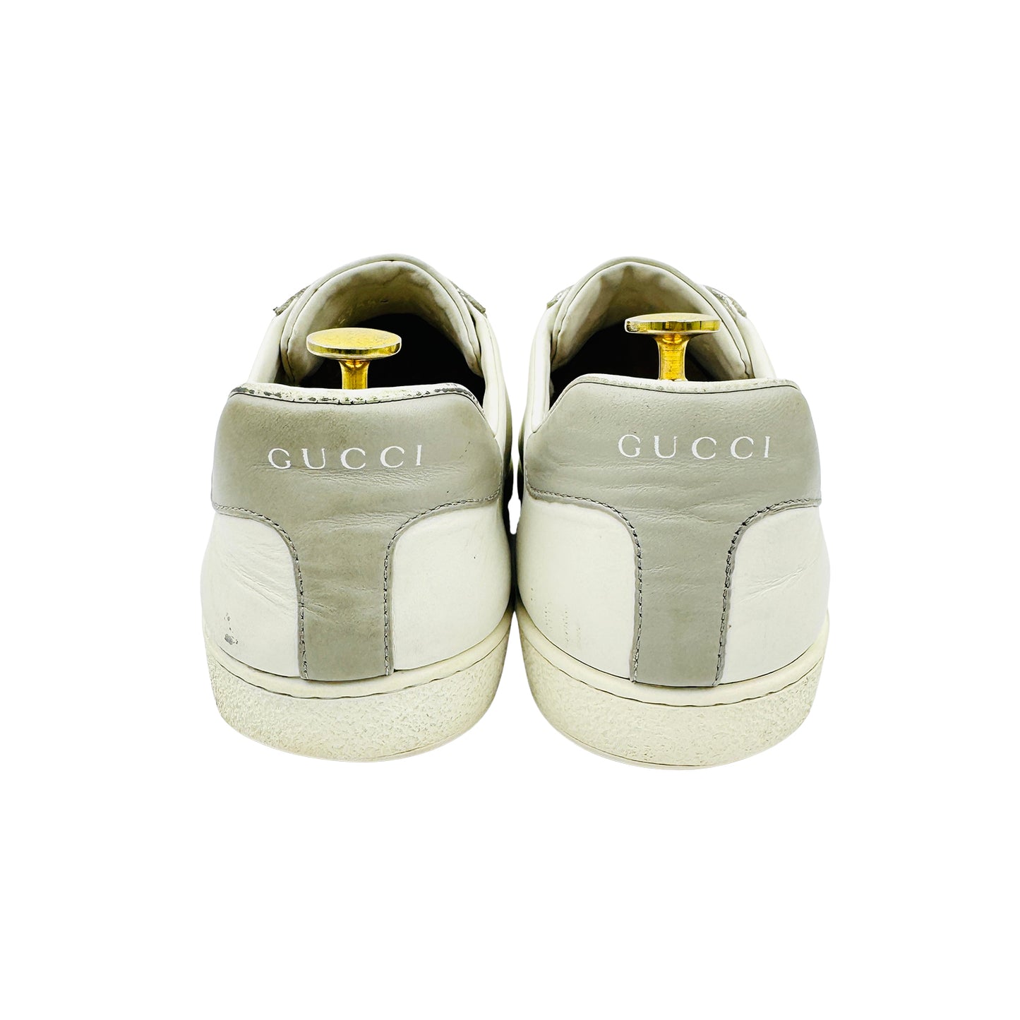 Gucci Ace Perforated Interlocking G Sneakers (Size 43.5)