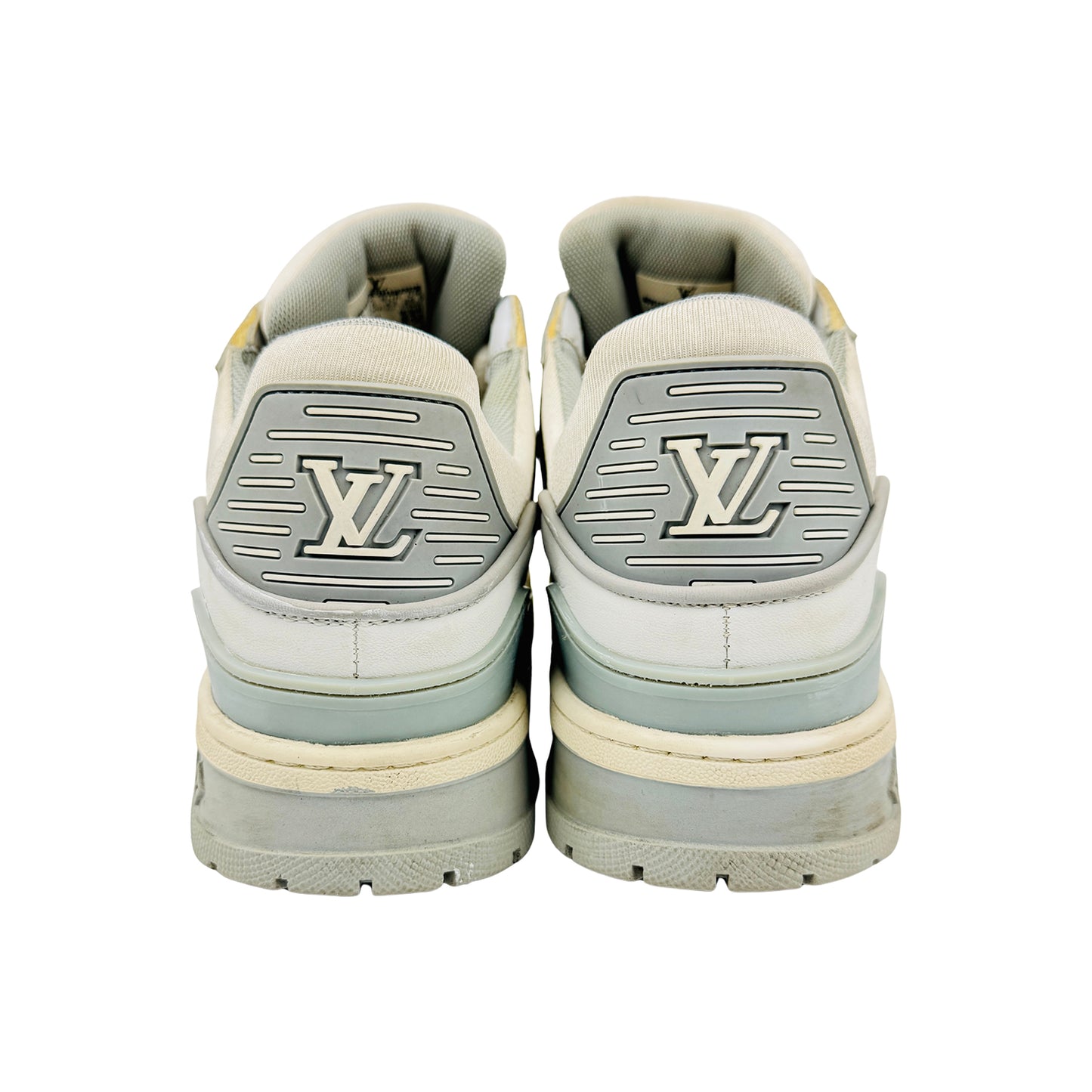 Louis Vuitton Trainer 'Grey White' Shoes (Size 42.5)