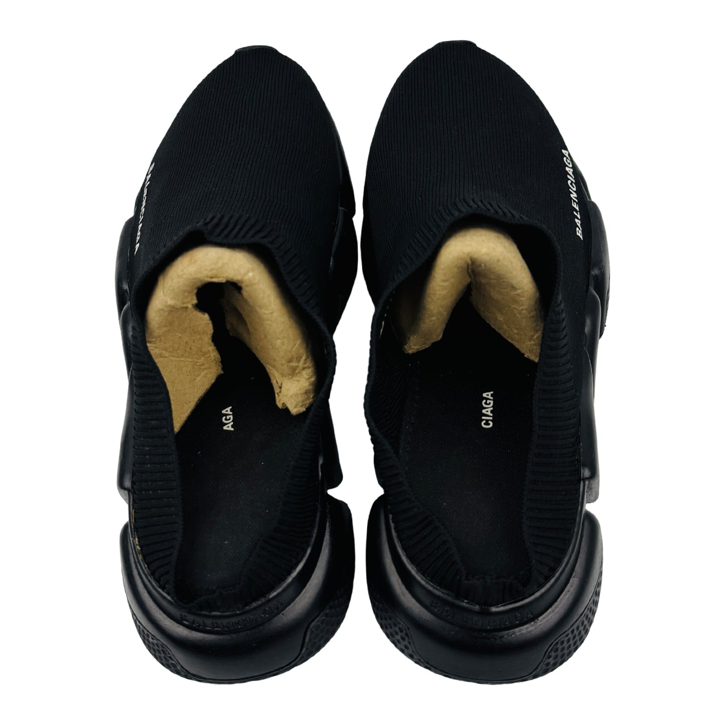 Balenciaga Men's Speed Black Mules (Size 42)