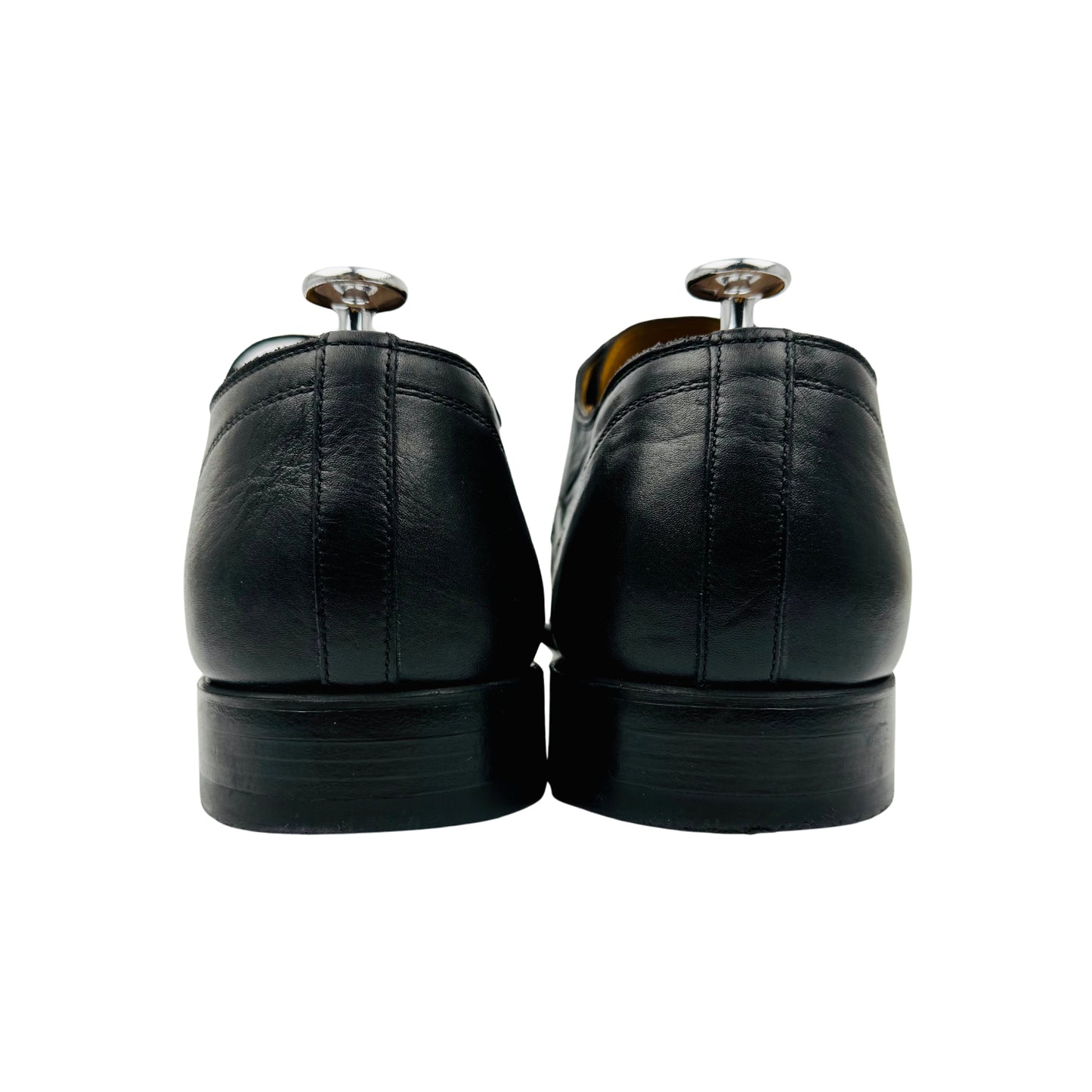 Magnanni Black Portugal Made Derby Shoes (Size 44) - 23475