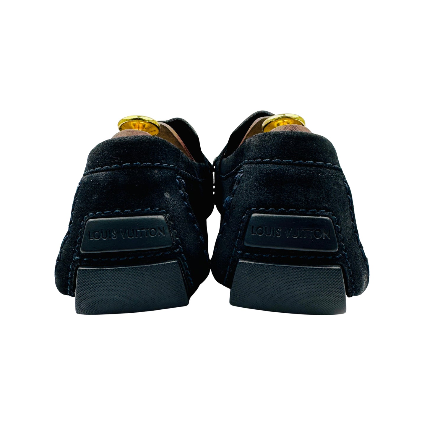 Louis Vuitton Monte Carlo Blue Loafers (Size 43.5) - FA 1006