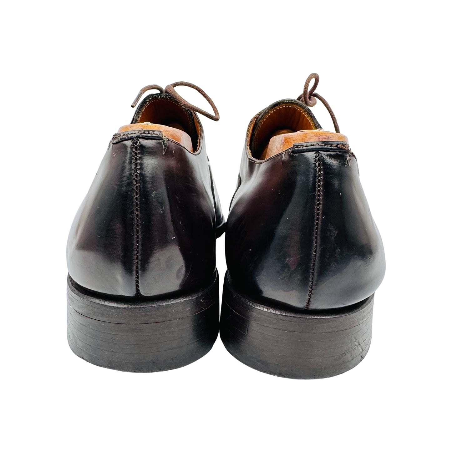 Bexley Men's Brown Leather Oxfords (Size 42.5/43)