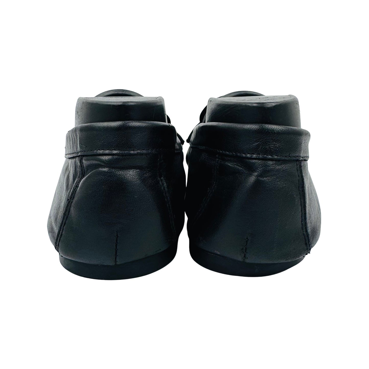 Ralph Lauren Black Averi Nappa Loafers (Size 40)