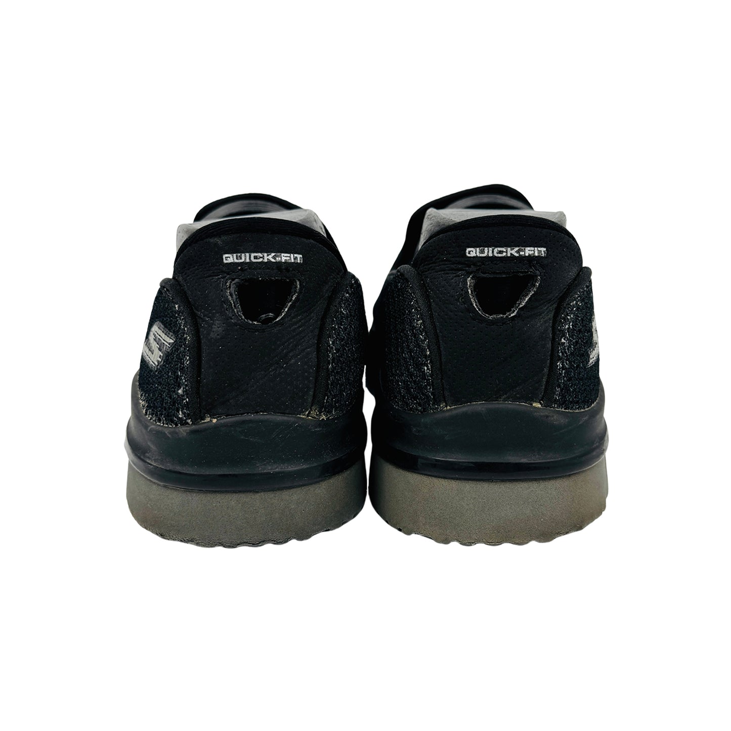 Skechers GO FLEX Walk 'Black Grey' Shoes (Size 38.5) - 14014 BKGY