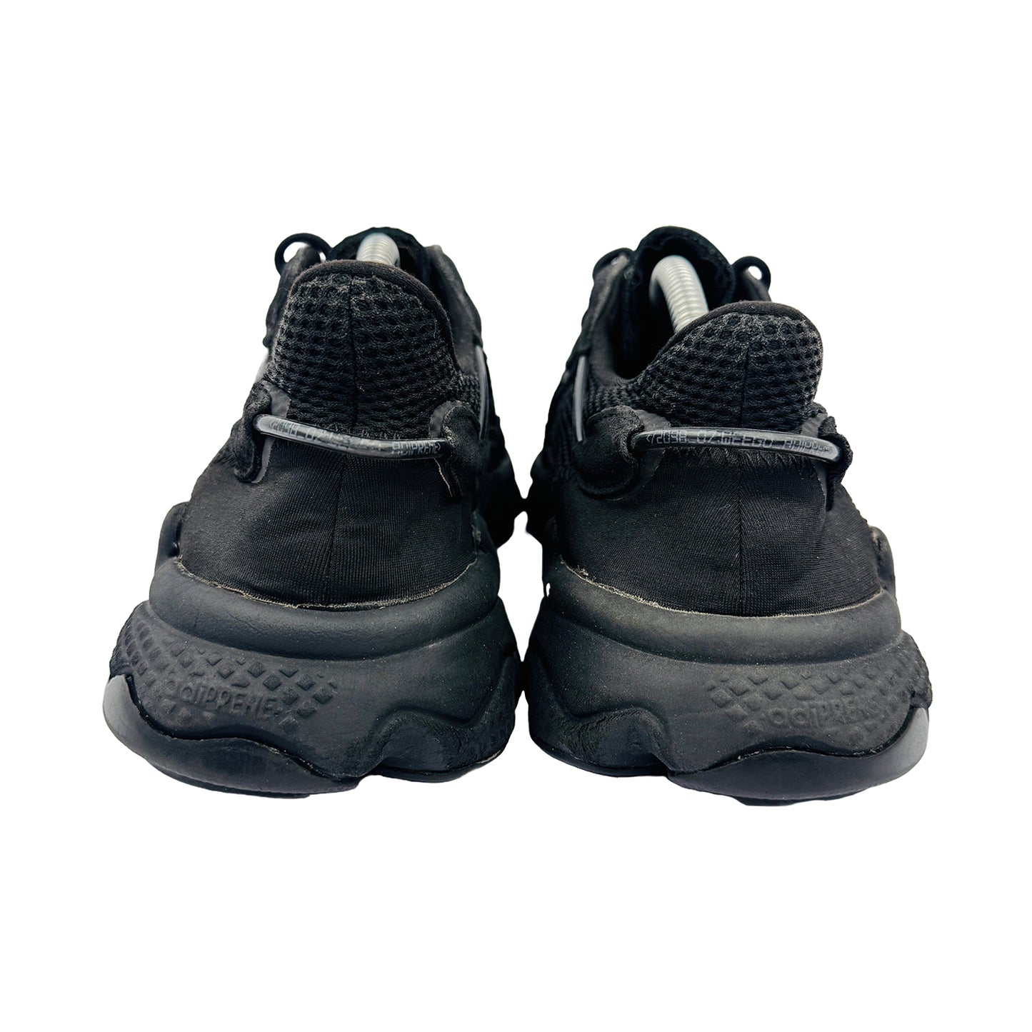 Back Side image of Adidas Men's Black Ozweego Sneakers (Size 43.5) - EE6999