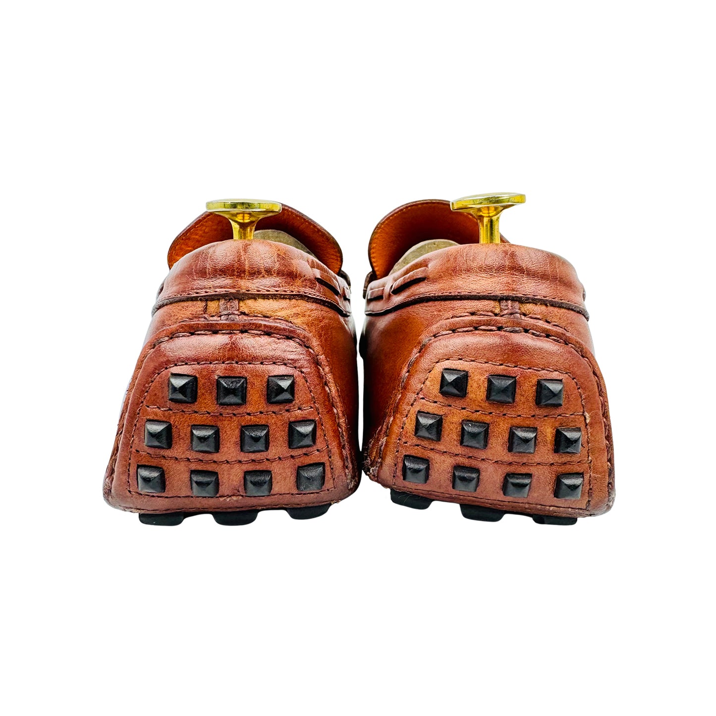 Hermès Men's Irving Smooth Calfskin Leather Loafers (Size 43)