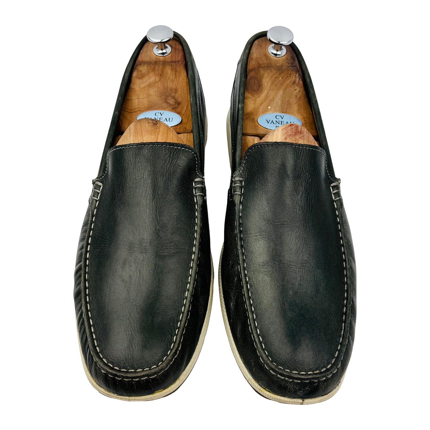 ECCO Reciprico Black Shoes (Size 45) - 66040401532