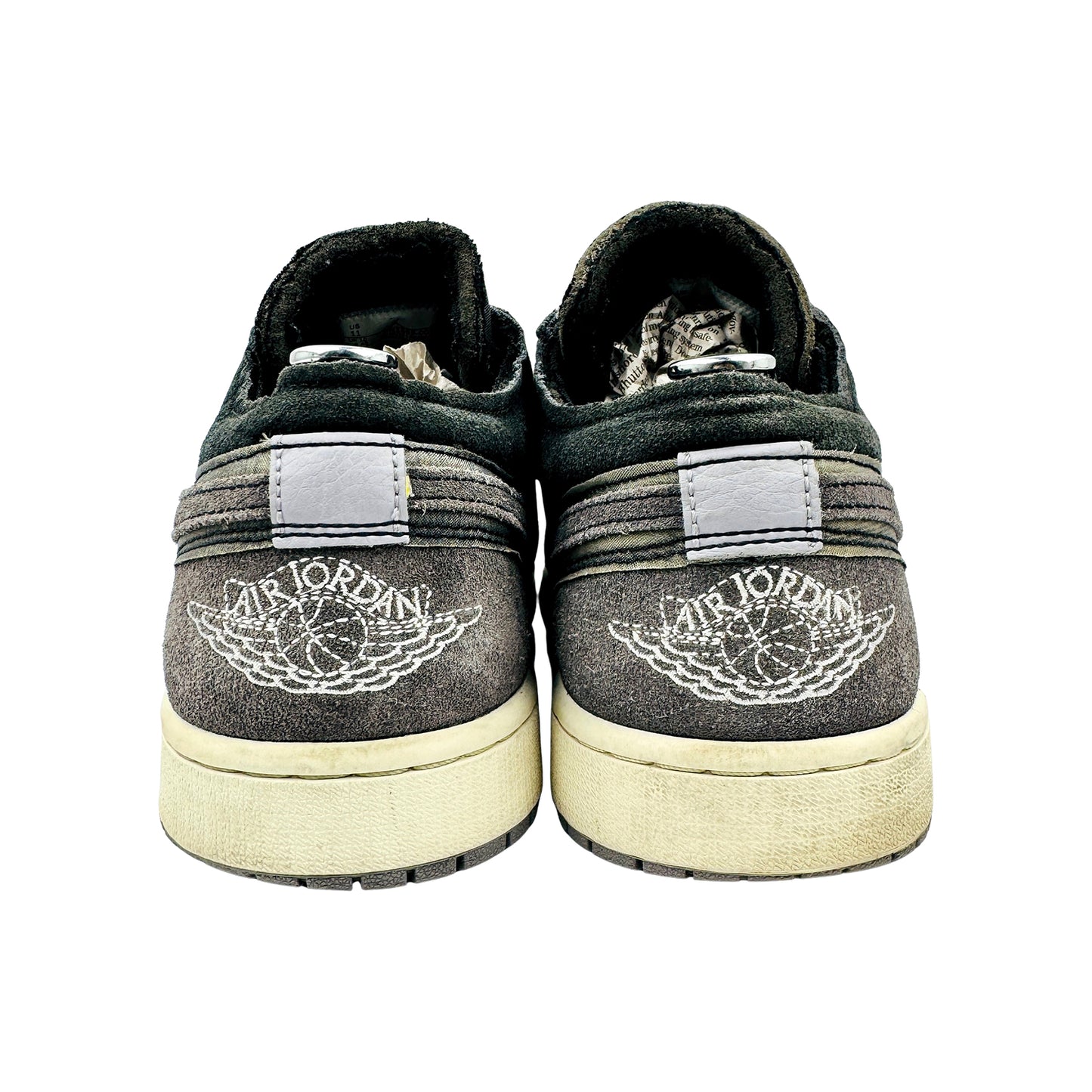 Nike Air Jordan 1 Low SE Craft Sneakers (Size 45) - DN1635-001