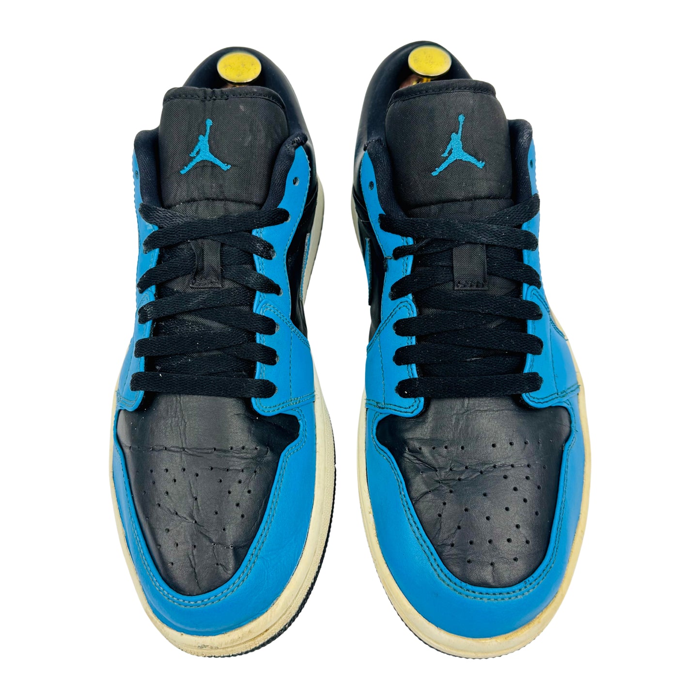 Nike Air Jordan 1 low 'Laser Blue' Sneakers (Size 44.5) - 553558-410