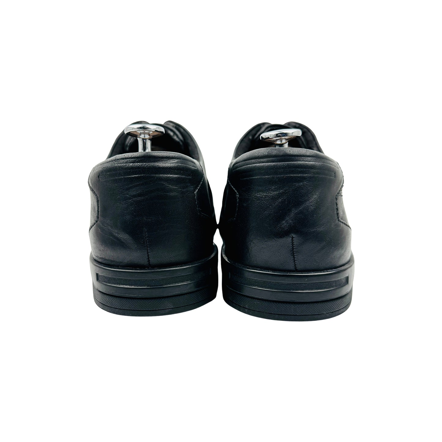 Clarks Stanway Easy Black Shoes (Size 45)