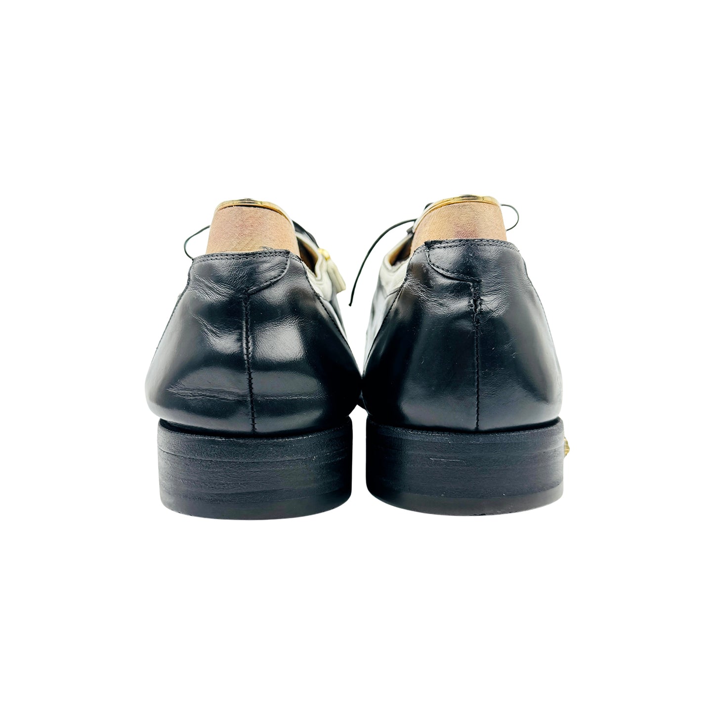 Mauri 'Black White' Gold Ornamented Shoes (Size 44/44.5)