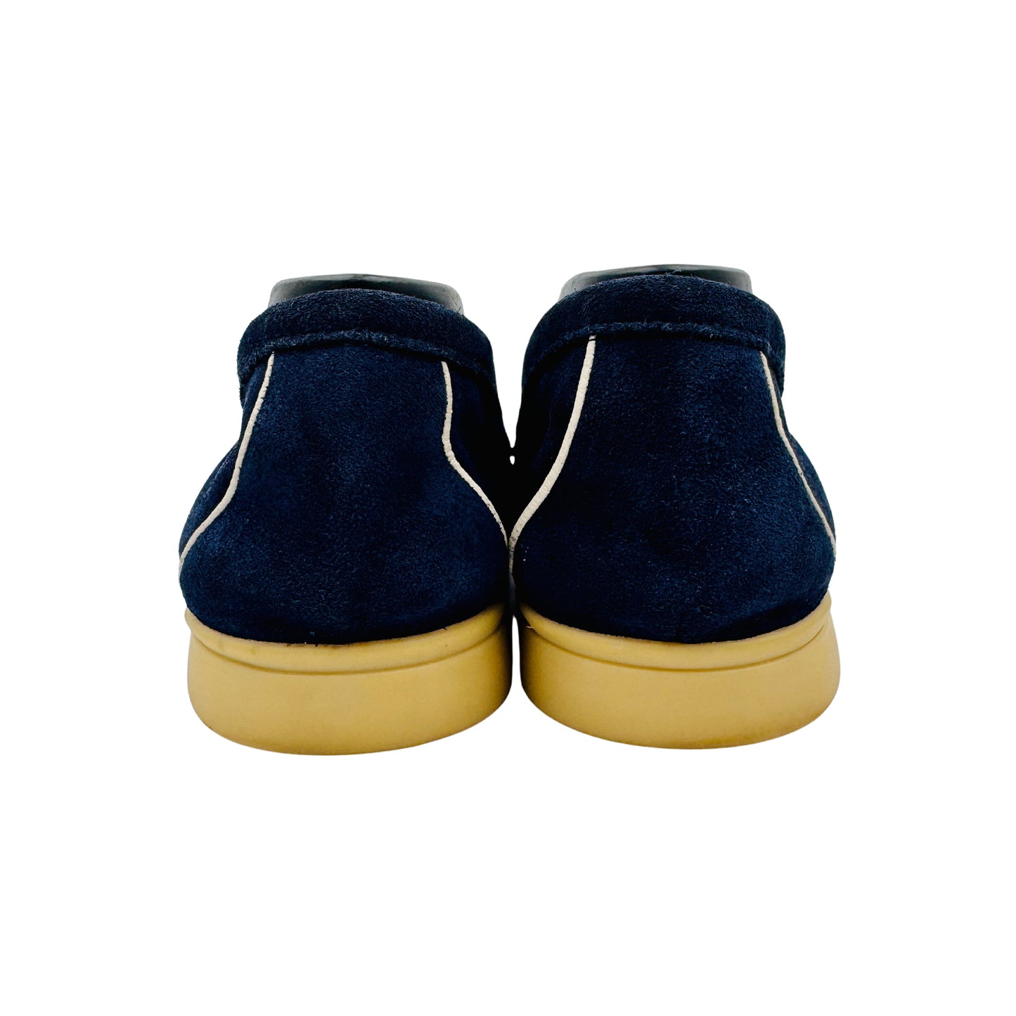 Loro Piana Summer Charms Walk Blue Loafers (Size 41) - H18068