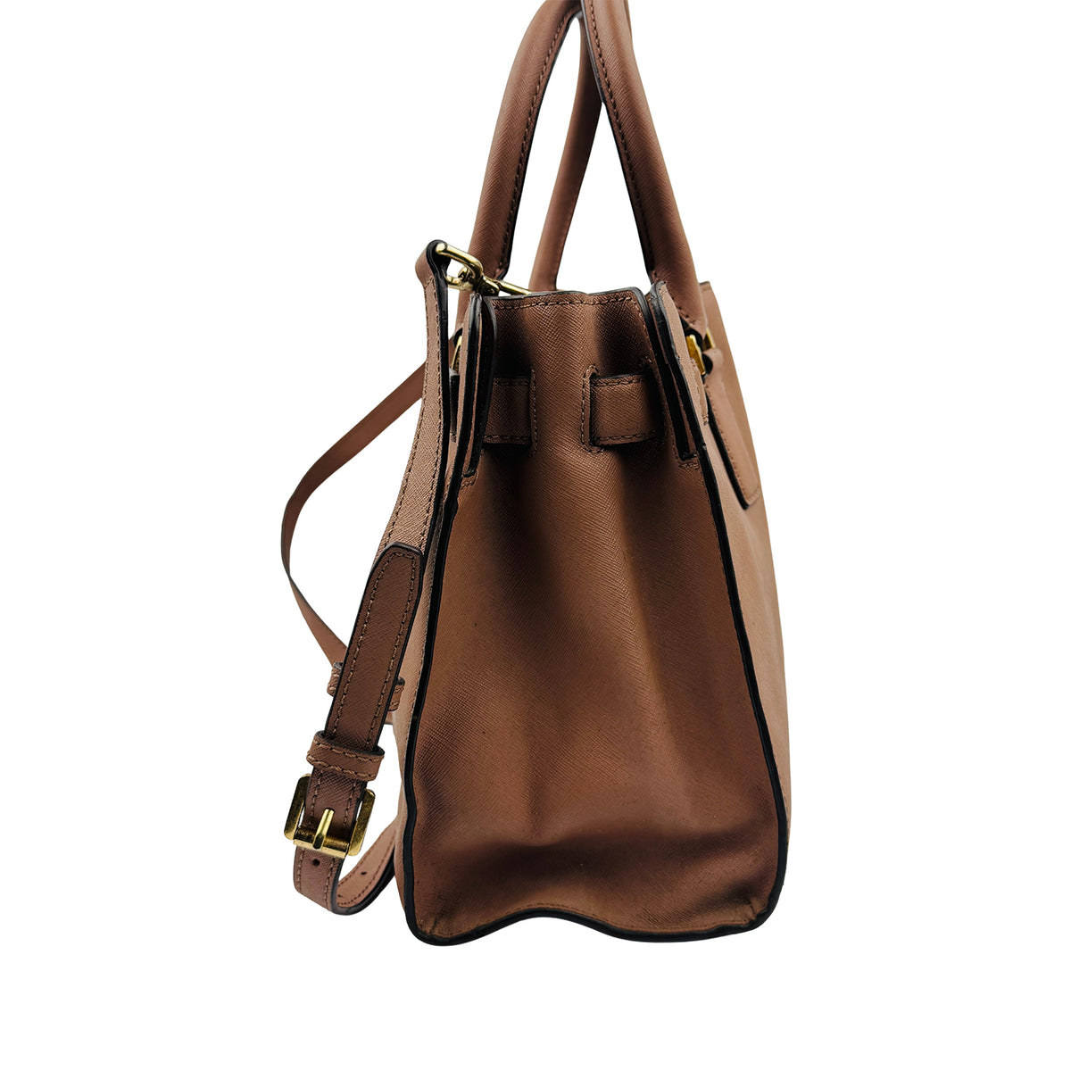 Michael Kors Dillon East-West Saffiano Leather Satchel Bag