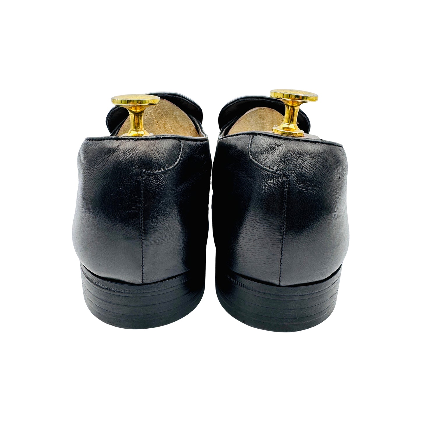 Bally Men's Oliver Black Penny Vintage Loafers (Size 43.5/44)