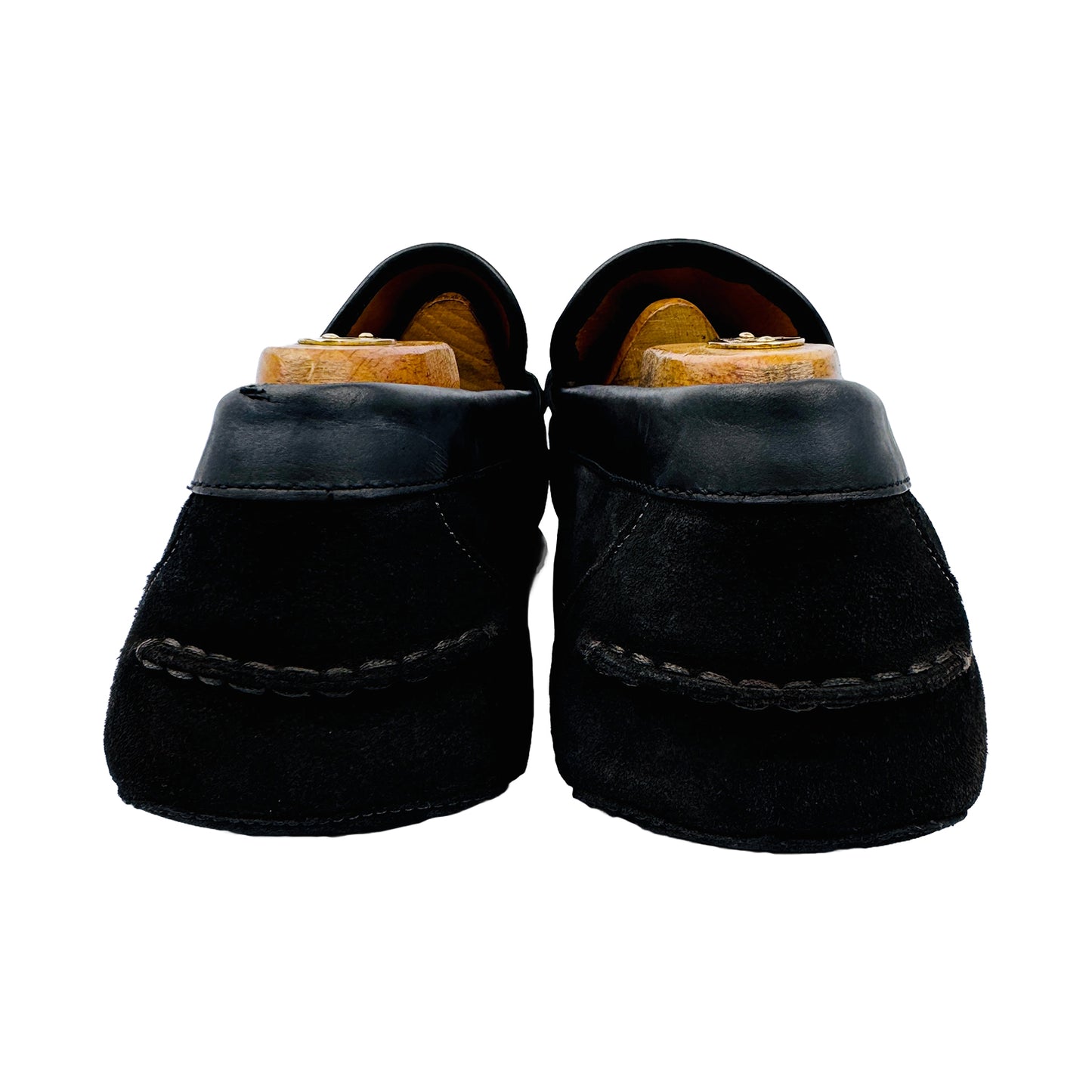 Givenchy Men's Black Suede Loafers (Size 46)