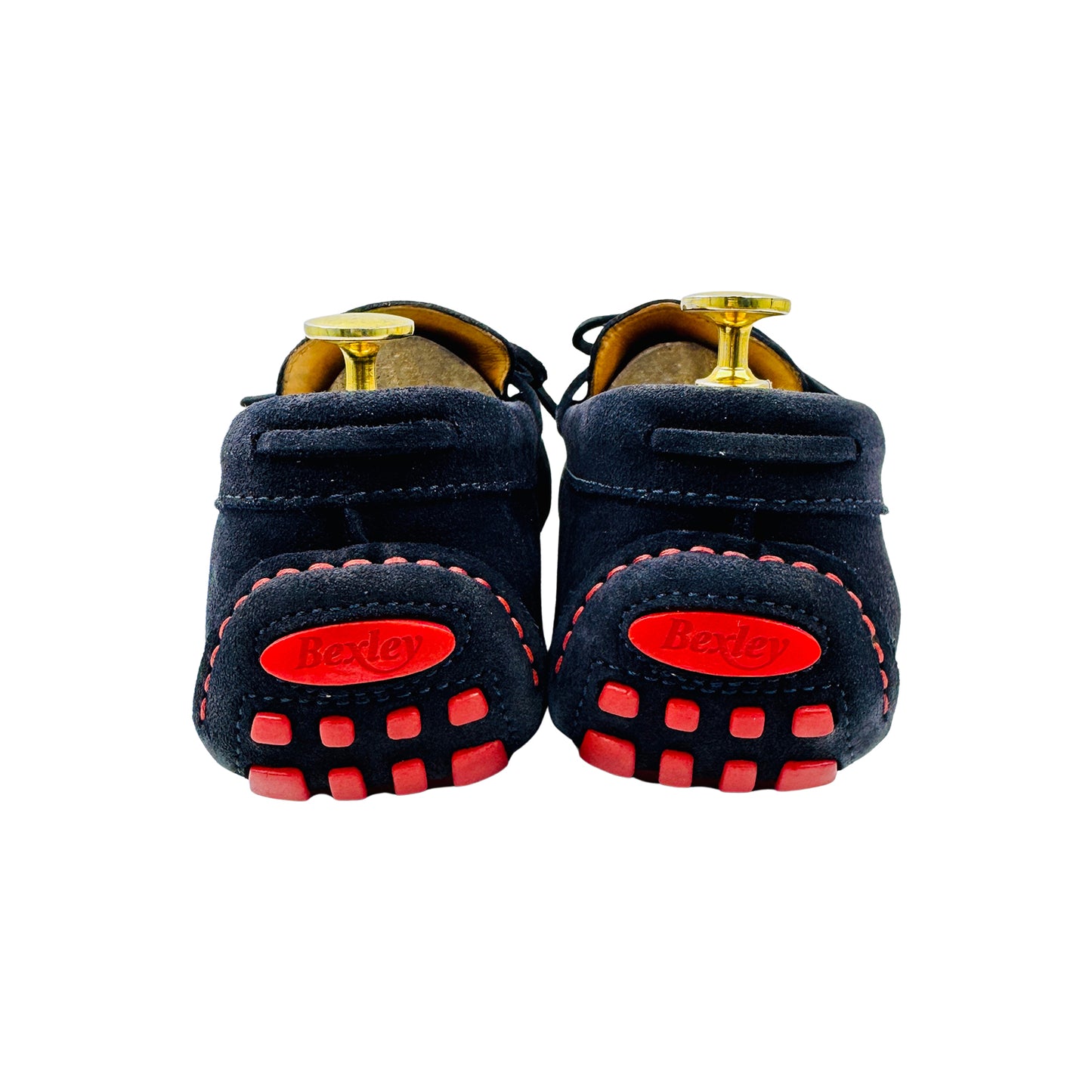 Bexley Men's Navy Blue Driving Loafers (Size 42.5)