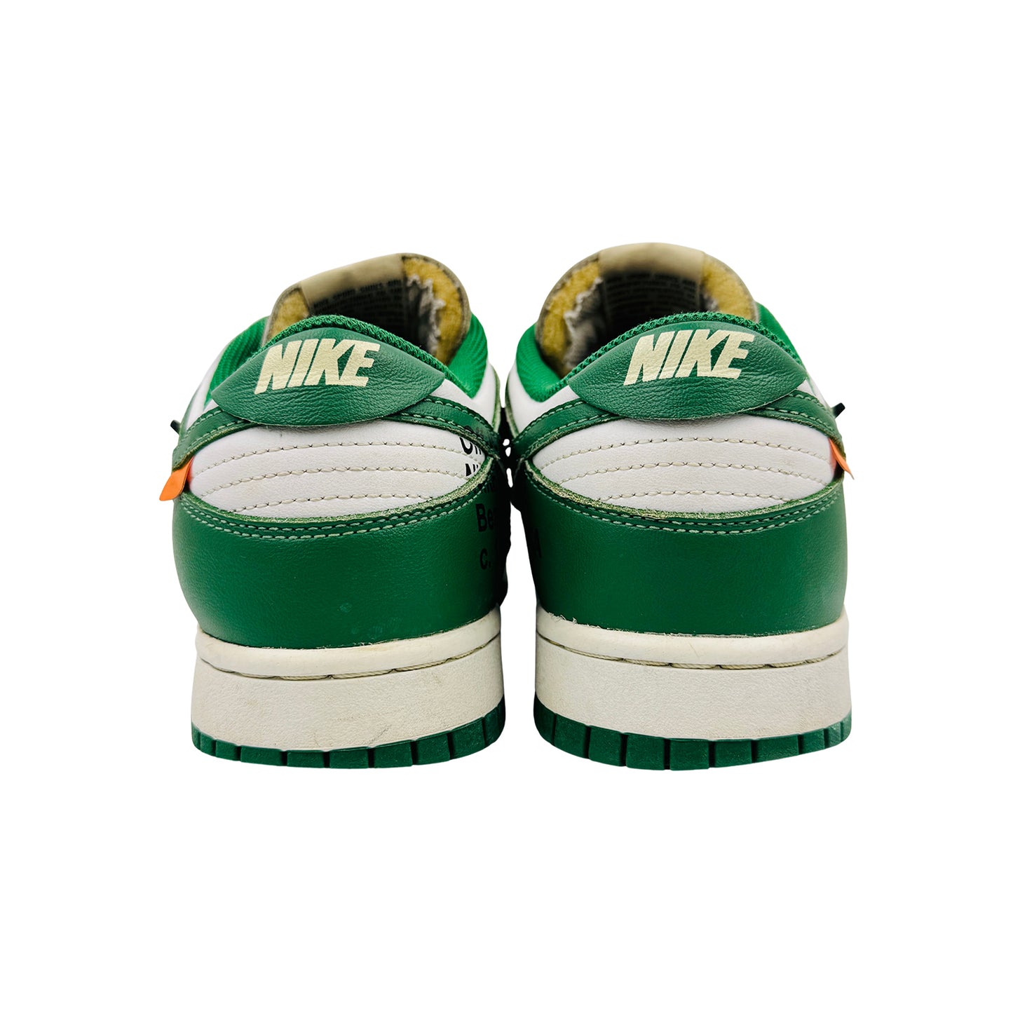 Nike x Off-White Dunk Low 'Pine Green' Sneakers (Size 41) - CT0856-100
