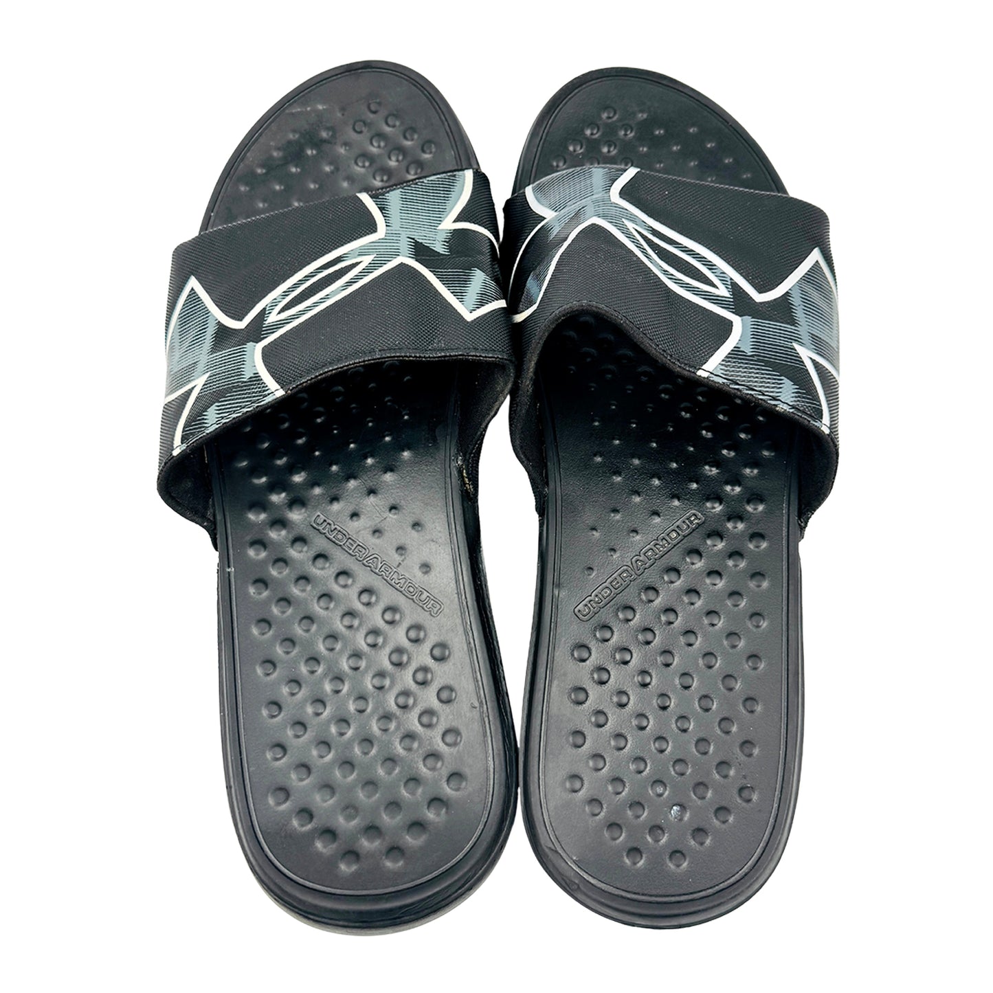 Under Armour Men's Black EVA Slides (Size 46)