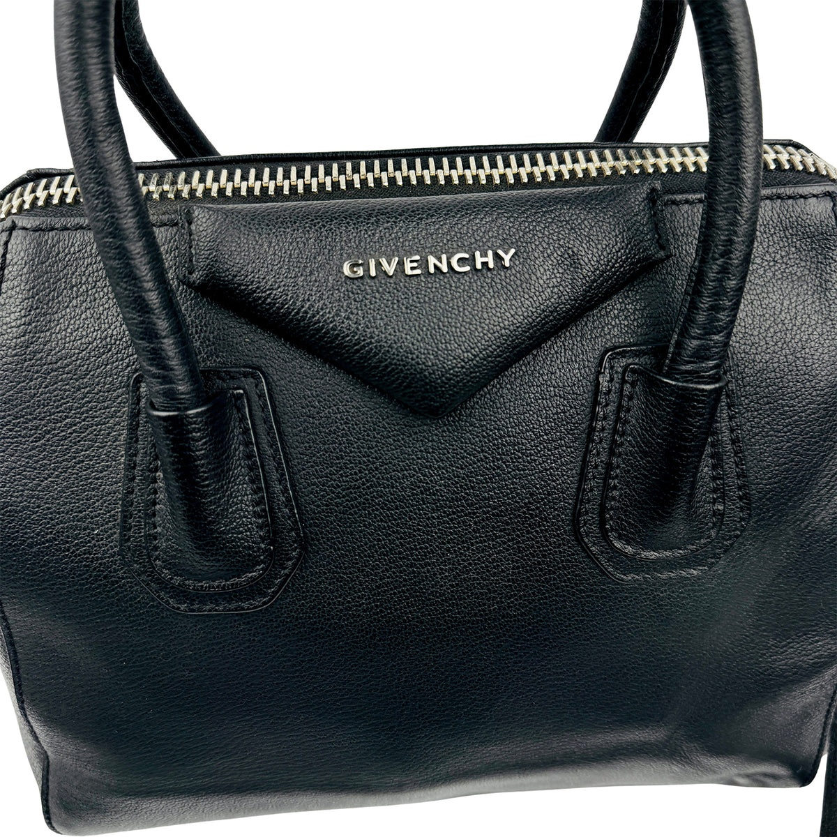 Givenchy Antigona Black Leather Handbag