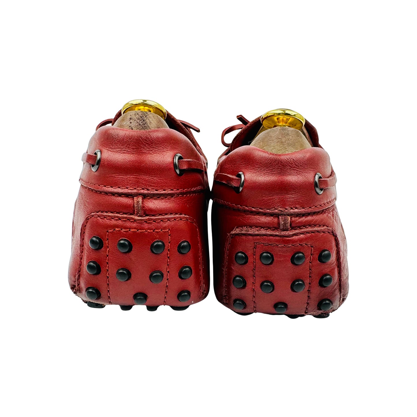 Tod's Ferrari X Gommino Red Shoes (Size 43/43.5)