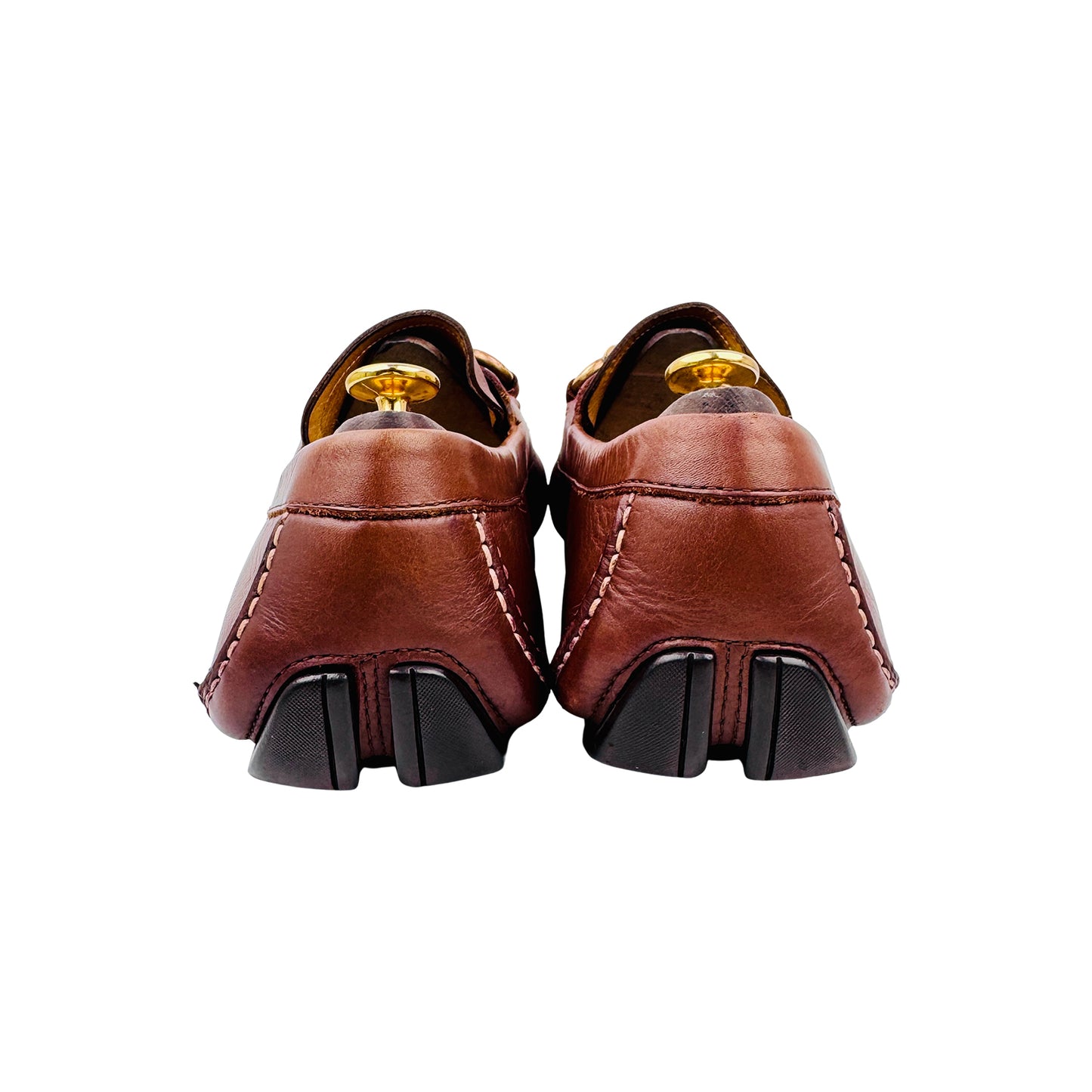 Salvatore Ferragamo Gancini Bit Driver Loafers (Size 44)