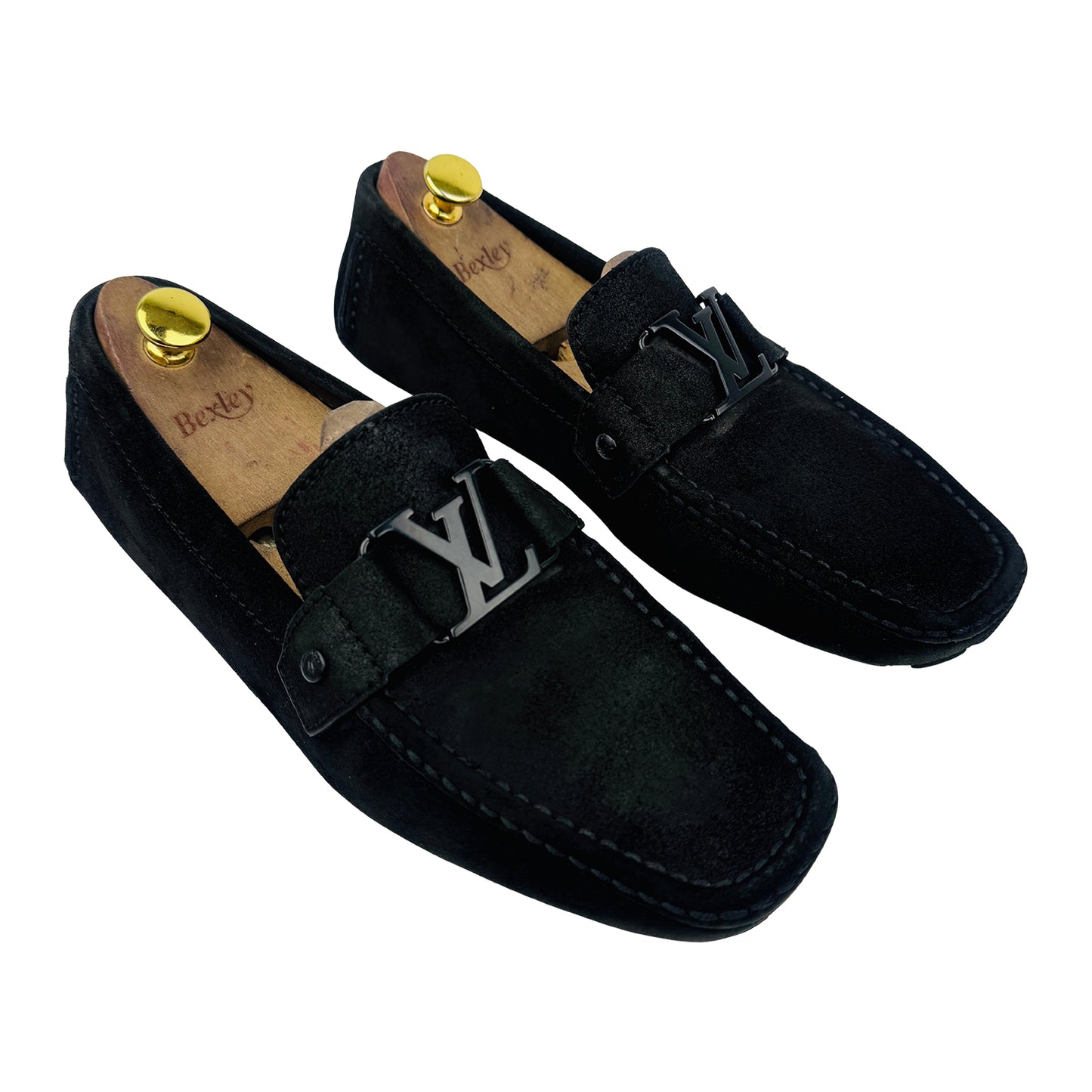 Louis Vuitton Monte Carlo Suede Loafers (Size 42.5)