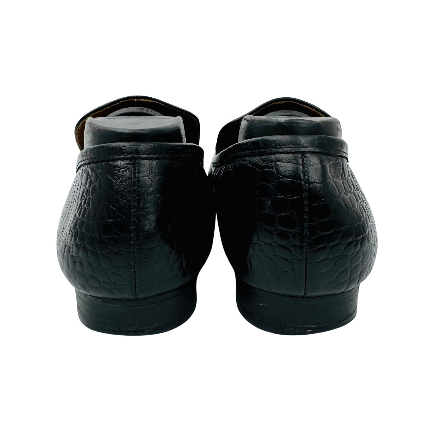 Tory Burch Jessa Croc Embossed Loafers (Size 38.5/39)