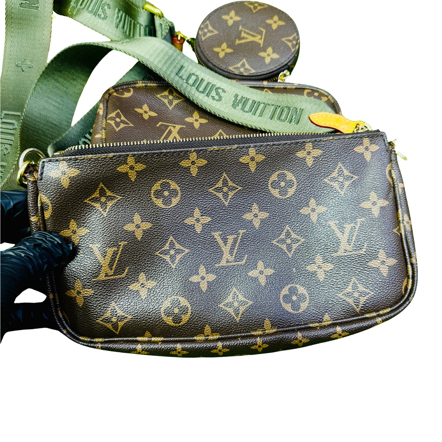 Louis Vuitton Multi Pochette Monogram Canvas Handbag - AR2189
