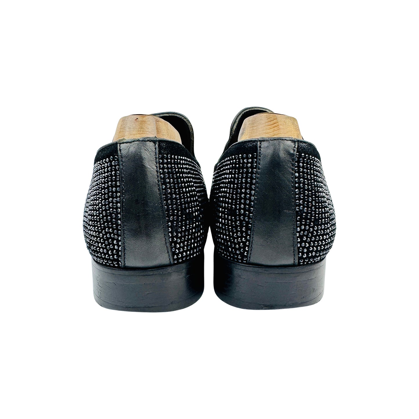 Salvatore Ferragamo Crystal Embellished Loafers (Size 39.5/40)
