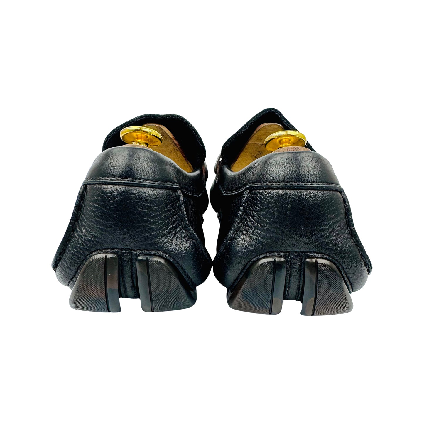 Salvatore Ferragamo Granprix Grained Leather Loafer (Size 43.5)