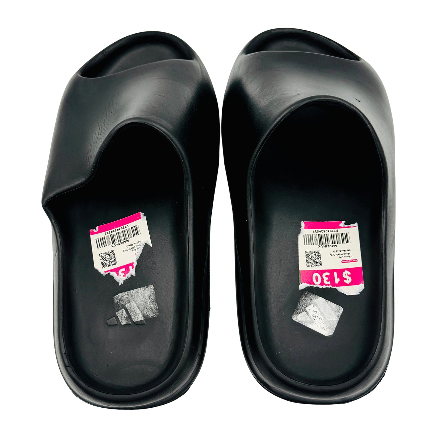 Adidas YEEZY Black EVA Foam Slides (Size 40)