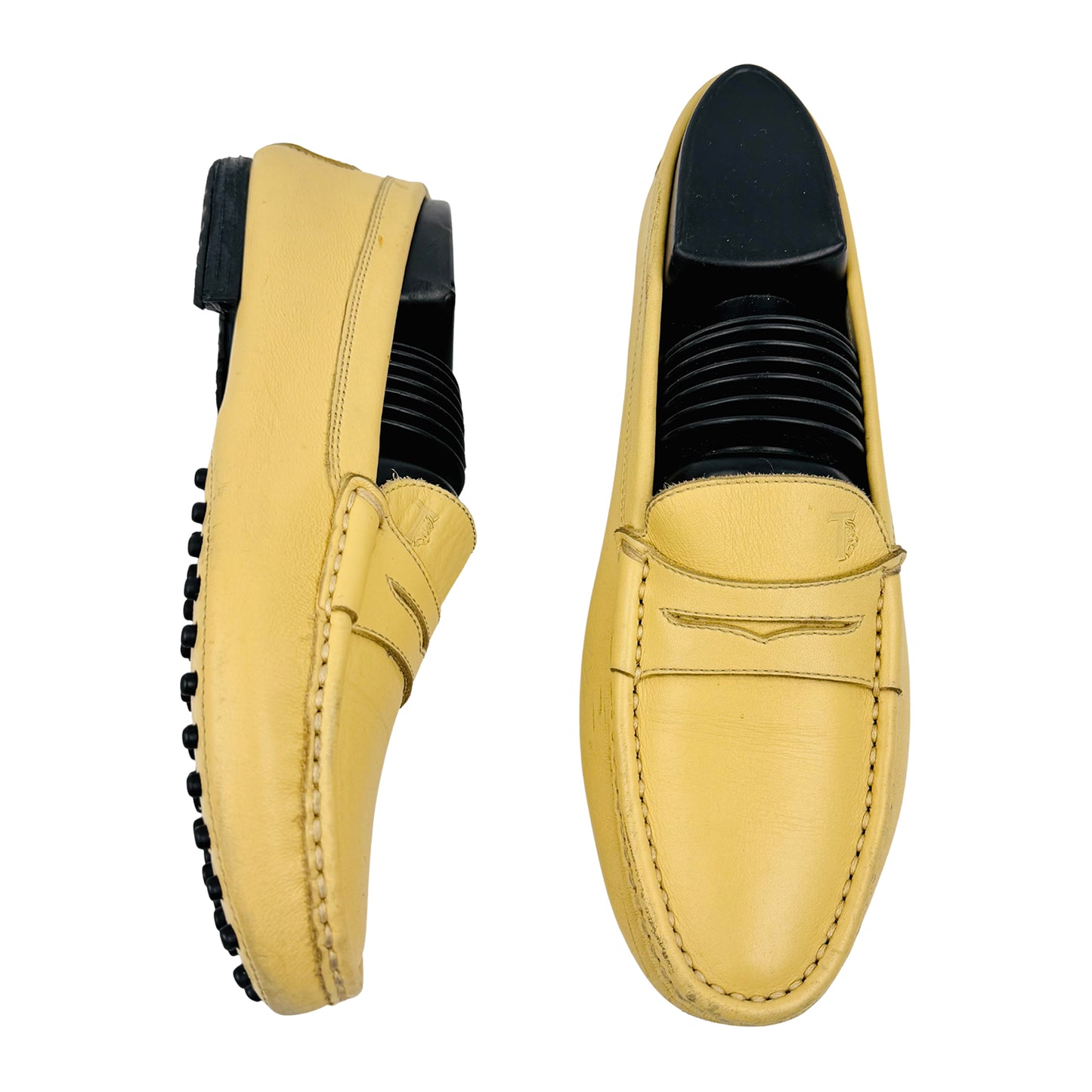 Tod’s Beige Genuine Leather Loafers (Size 38)