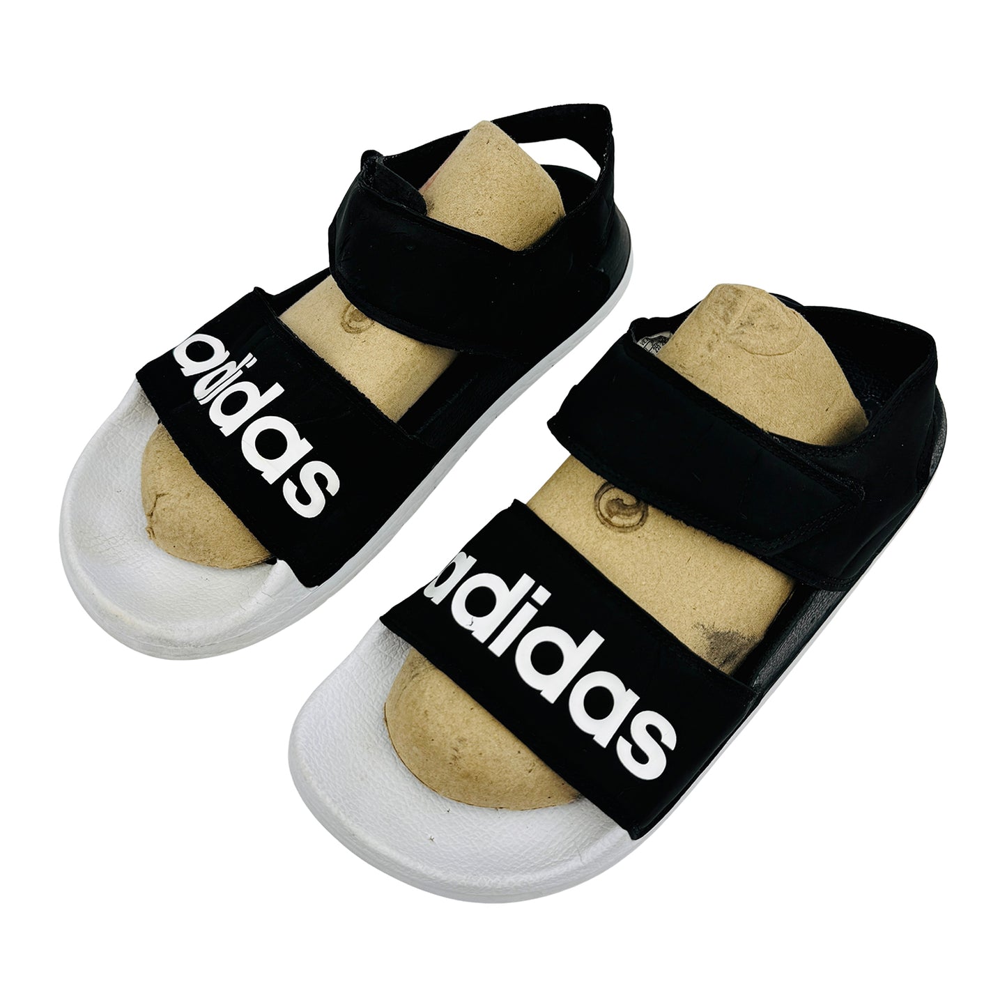 Adidas Adilette 'Black White' Sandals (Size 40.5) - F35416