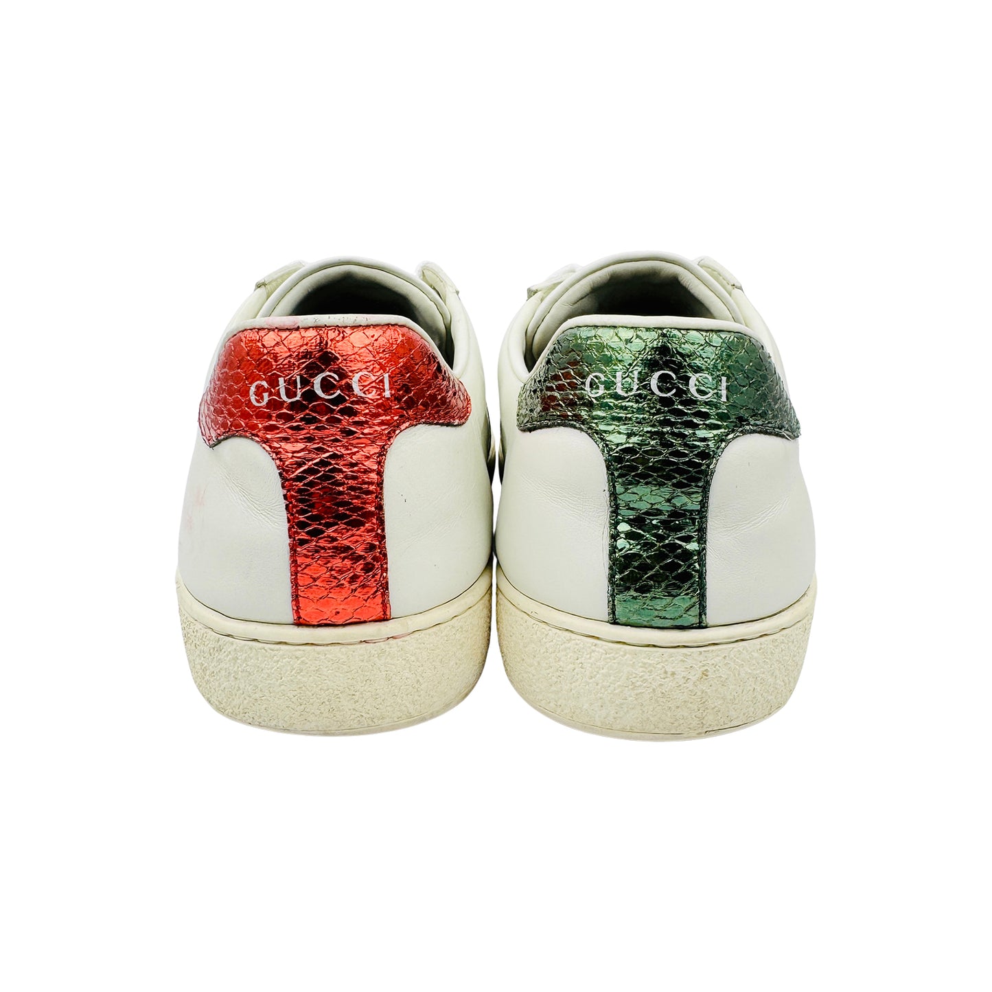 Gucci Ace Embroidered Snake Sneakers (Size 39) - 456230