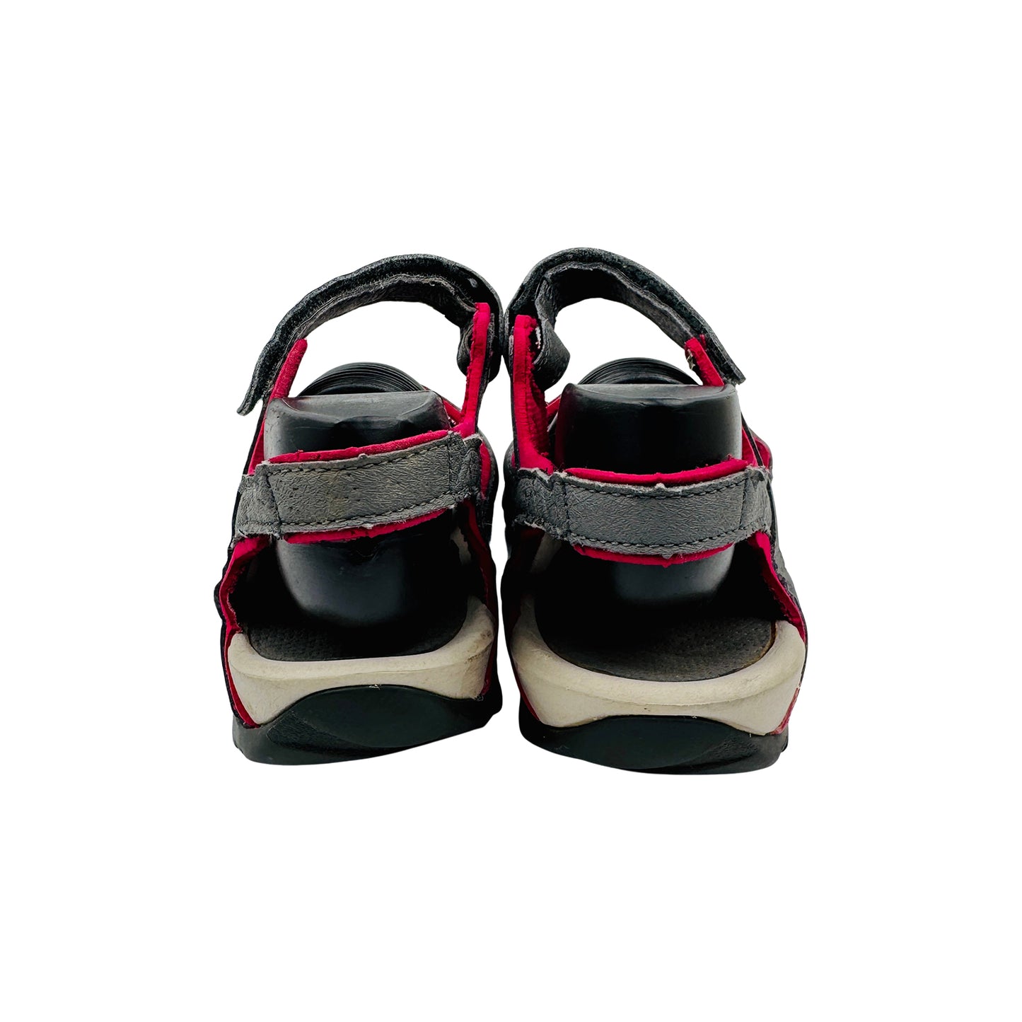 Decathlon Quechua Grey Leather Hiking Sandals (Size 41)