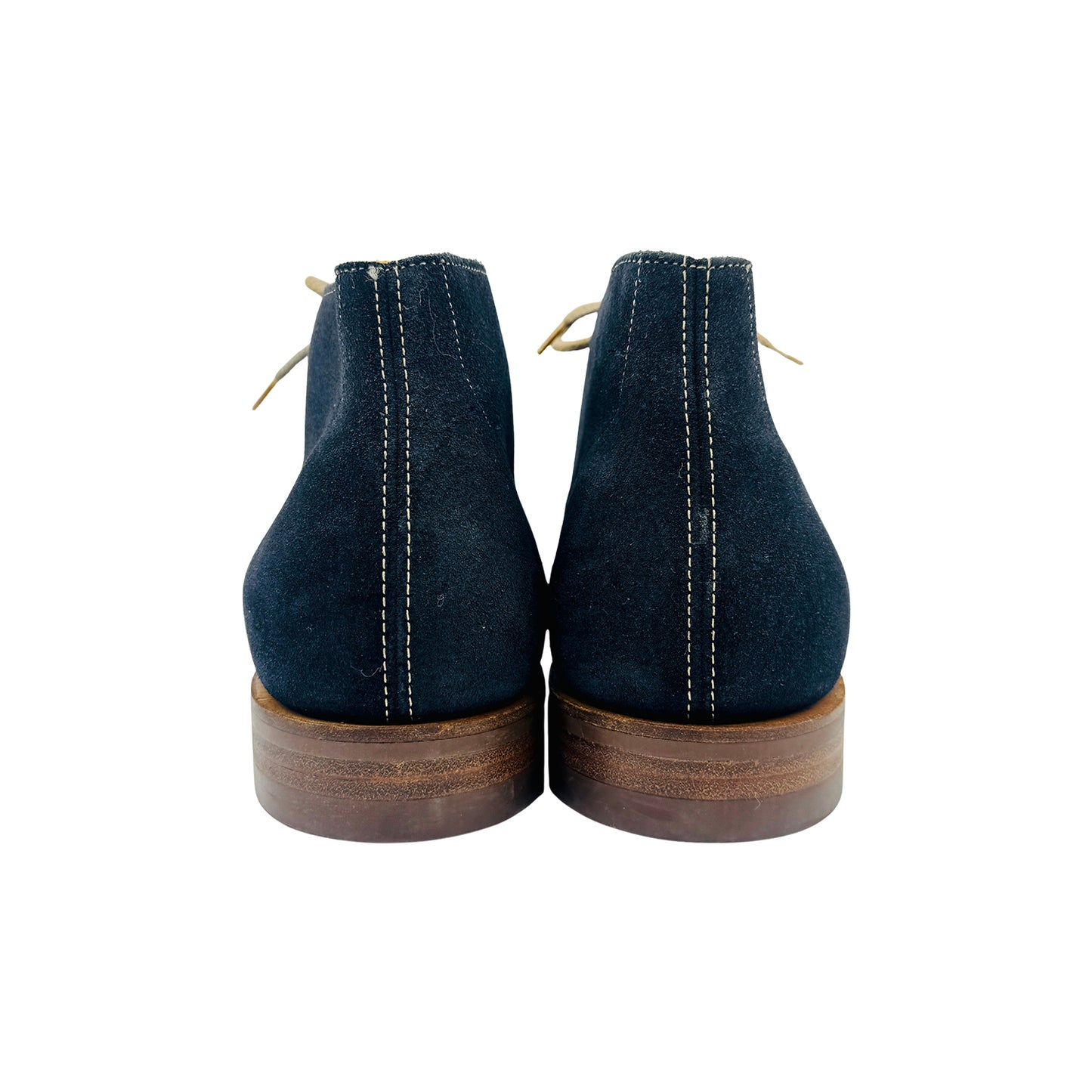 Church's Sahara Navy Blue Dainite Sole Chukka Boots (Size 42)