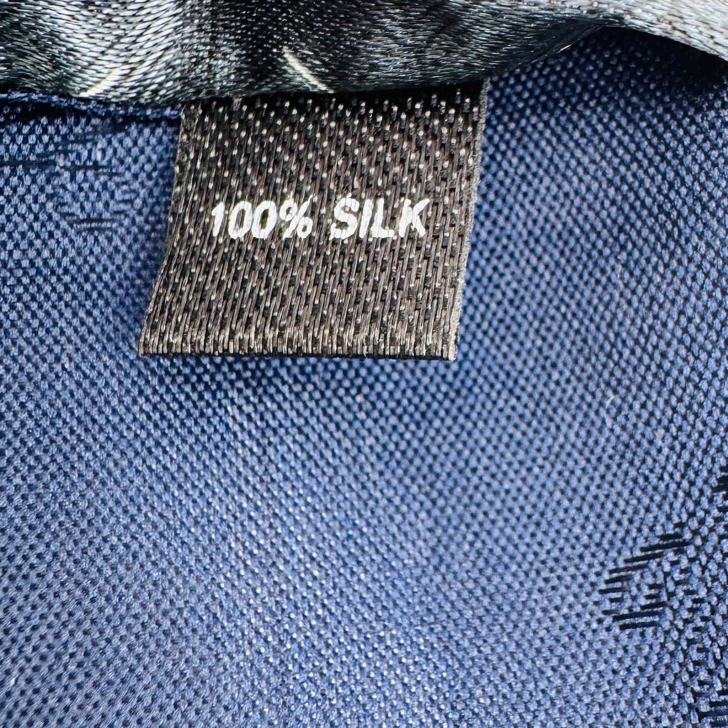 Versace Teal Blue 'Geometric Dash Pattern' Tie (Size Regular)