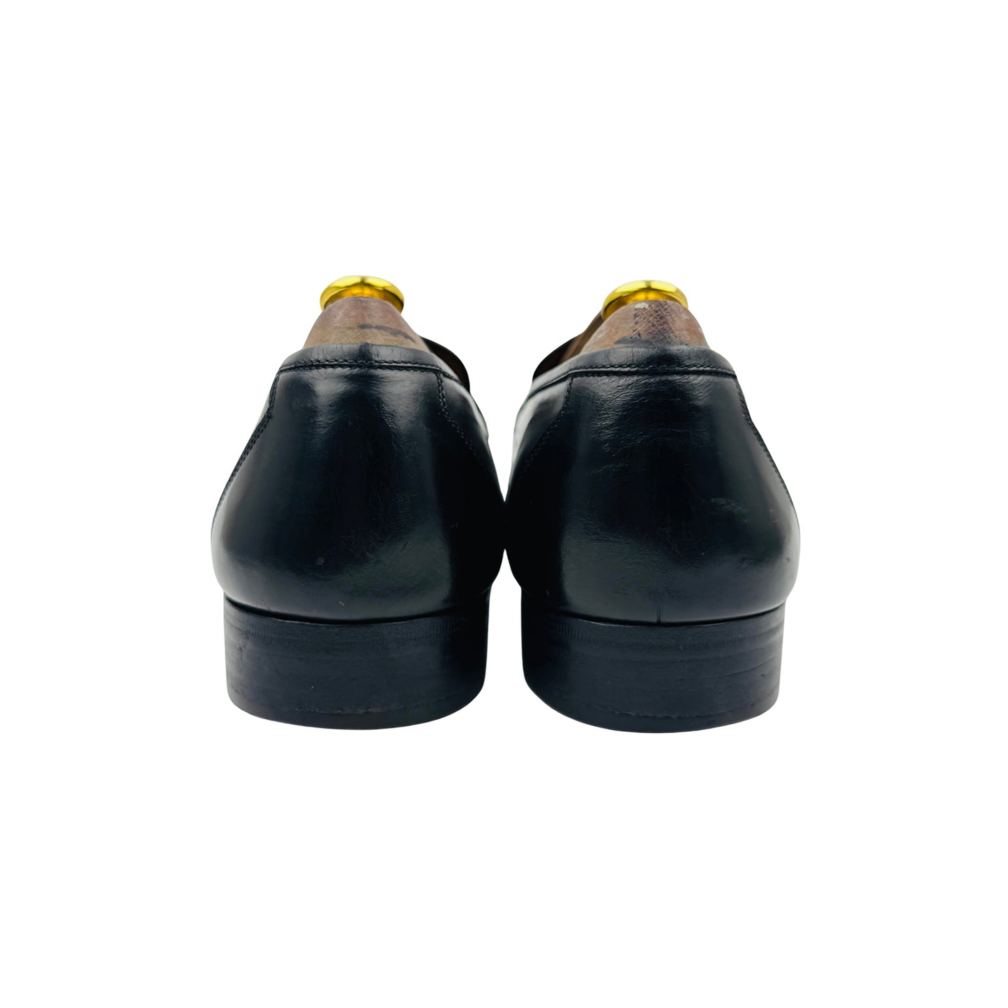 Salvatore Ferragamo Black Penny Loafers (Size 43)