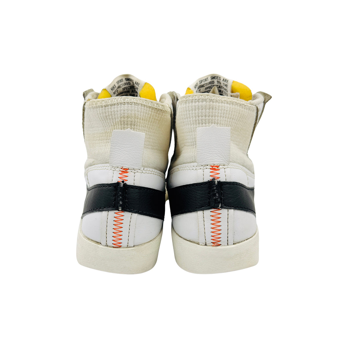 Nike Blazer Mid '77 Jumbo White Black Sneakers (Size 44.5) - DD3111-100