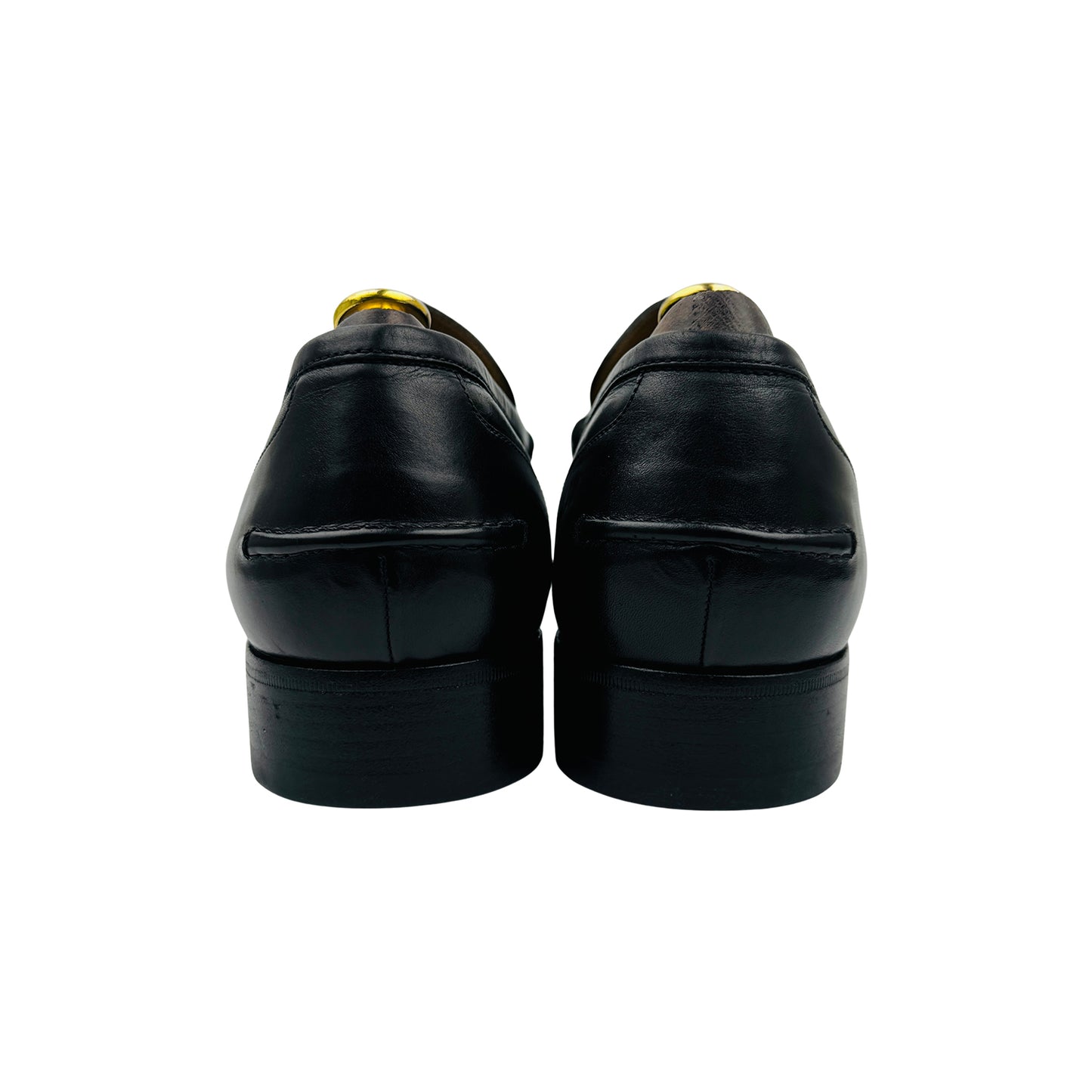 Gucci Men's Horsebit Black Leather Loafer (Size 43)